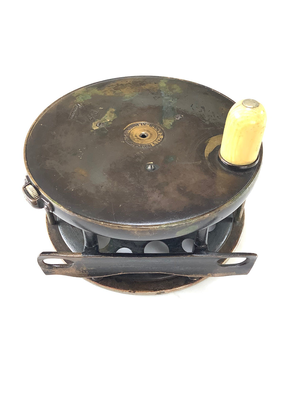 Ultra Rare 1892 Transitional 4 1/2” Hardy Bros Perfect Salmon Fly Reel
