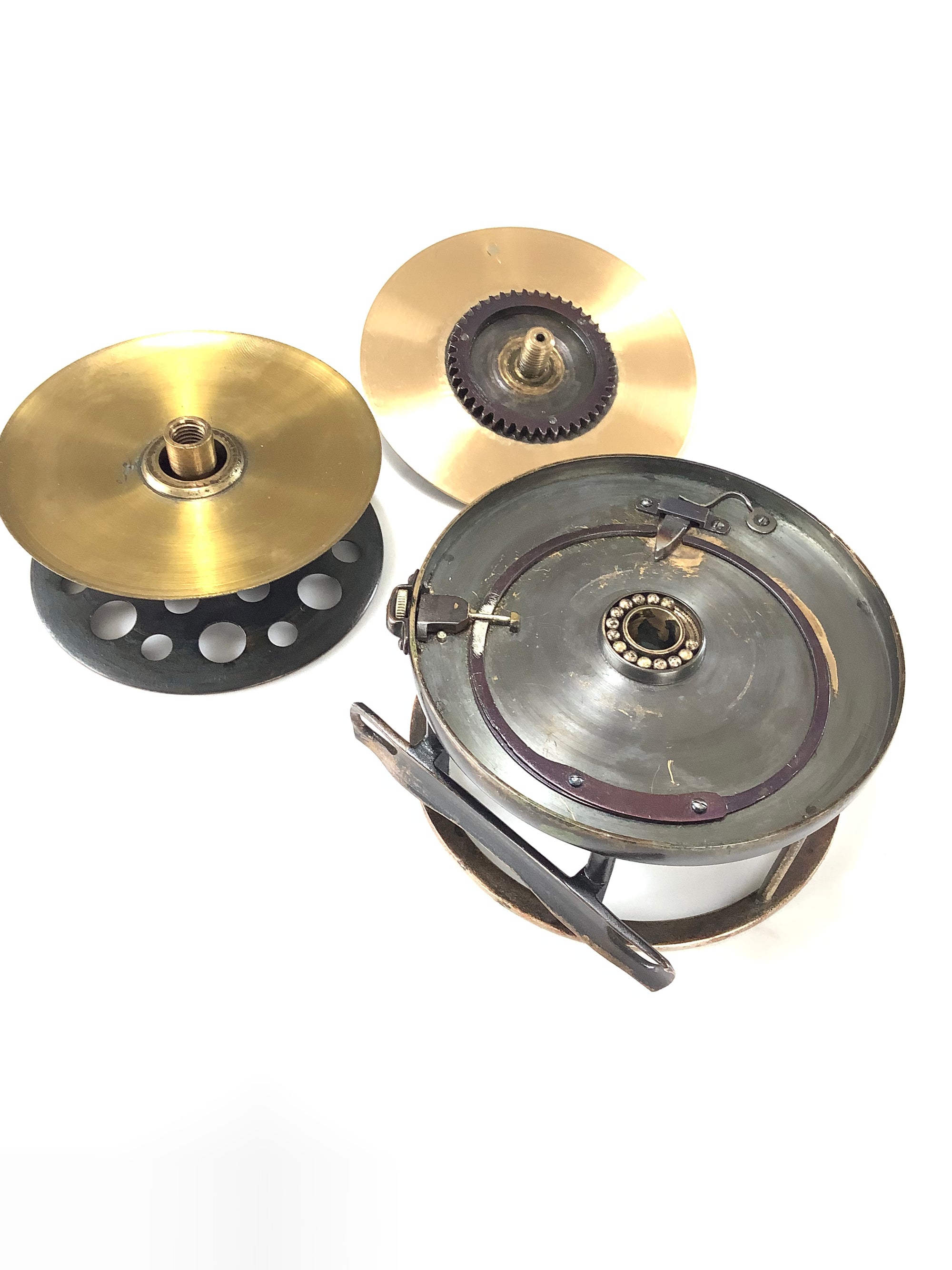 Ultra Rare 1892 Transitional 4 1/2” Hardy Bros Perfect Salmon Fly Reel