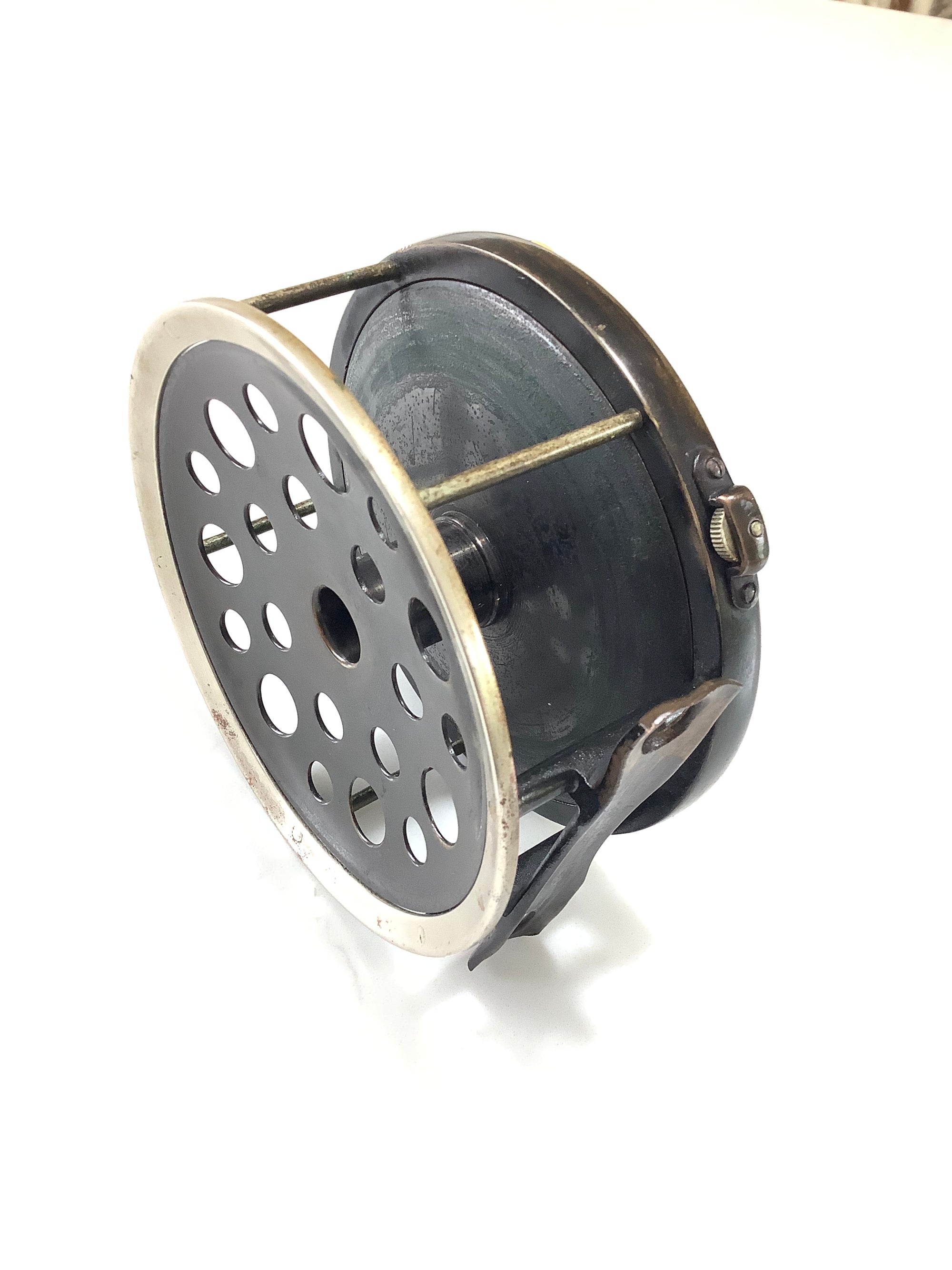 Ultra Rare 1892 Transitional 4 1/2” Hardy Bros Perfect Salmon Fly Reel
