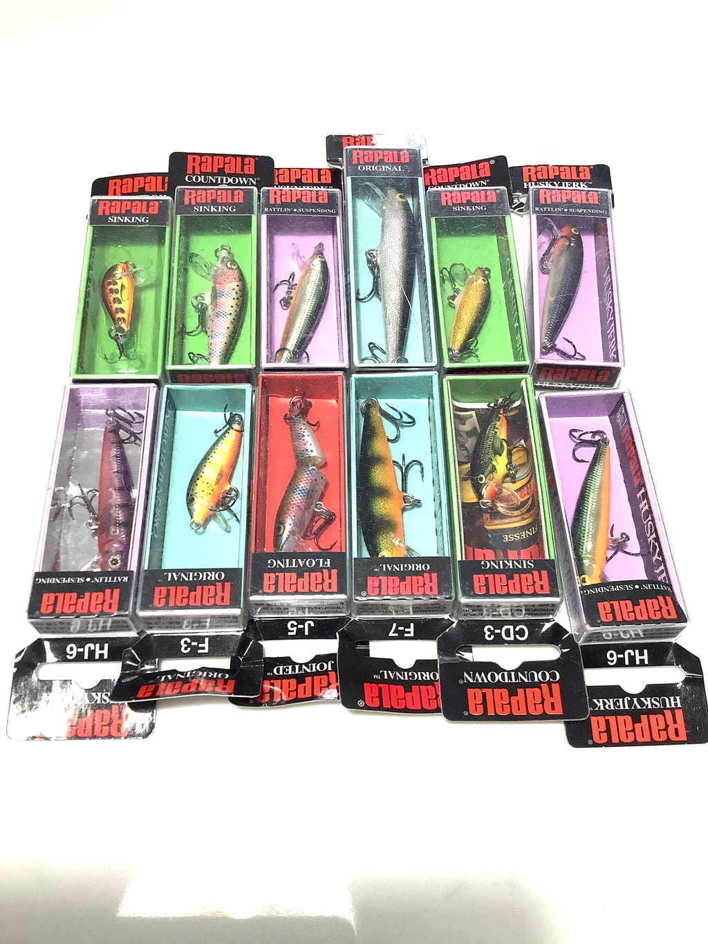 A dozen unused New RAPALA Lures