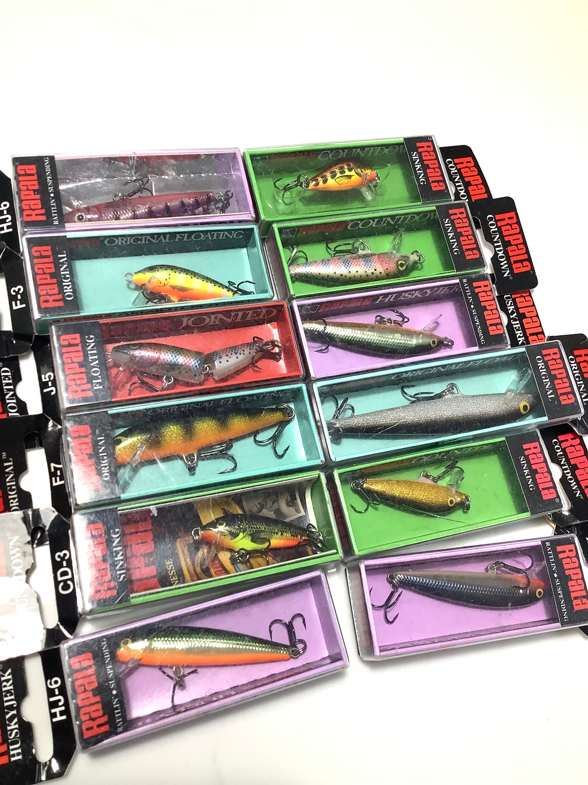 A dozen unused New RAPALA Lures