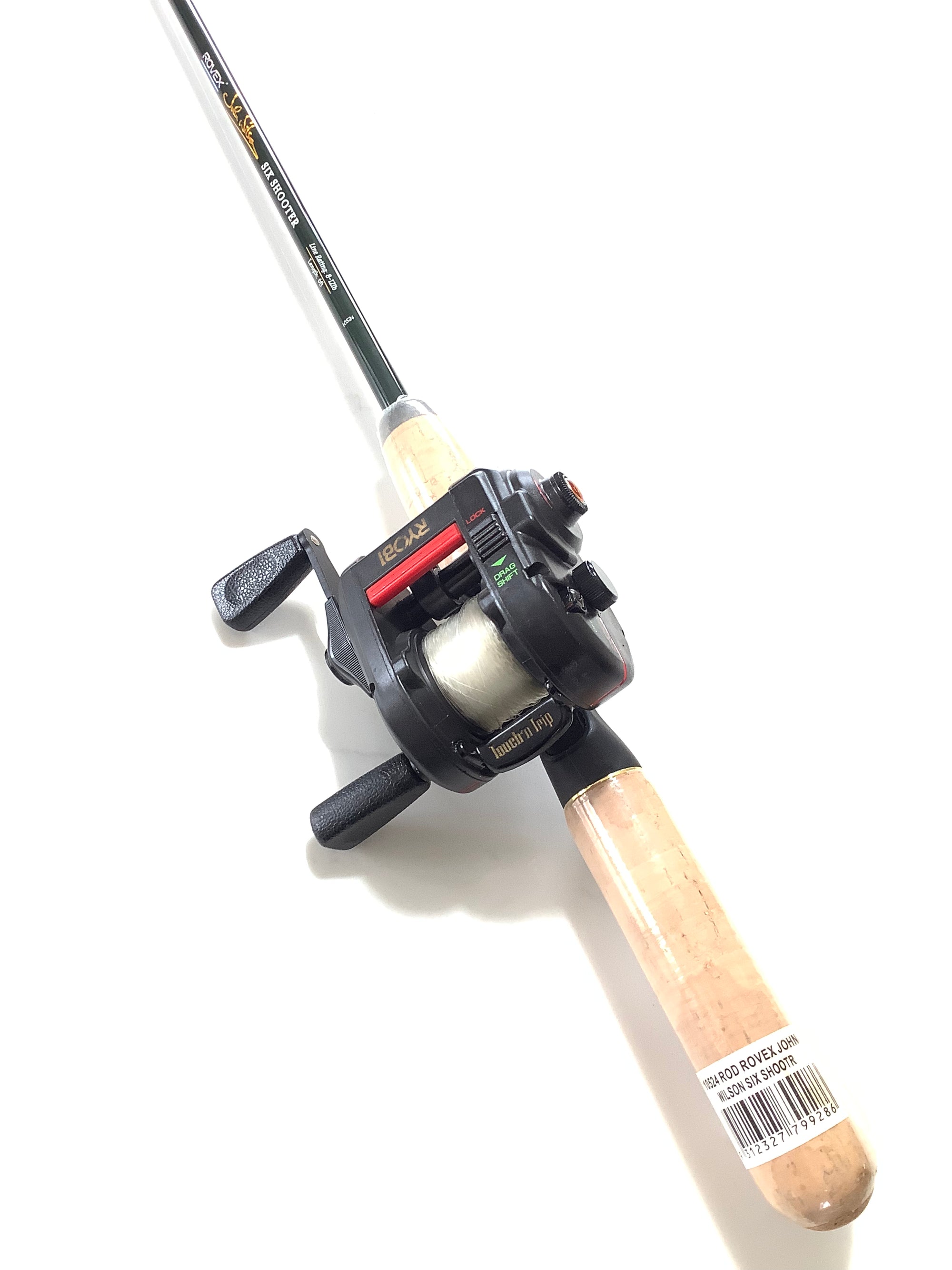RYOBI The ONE Casting Reel with J.Wilson SIX SHOOTER Rod