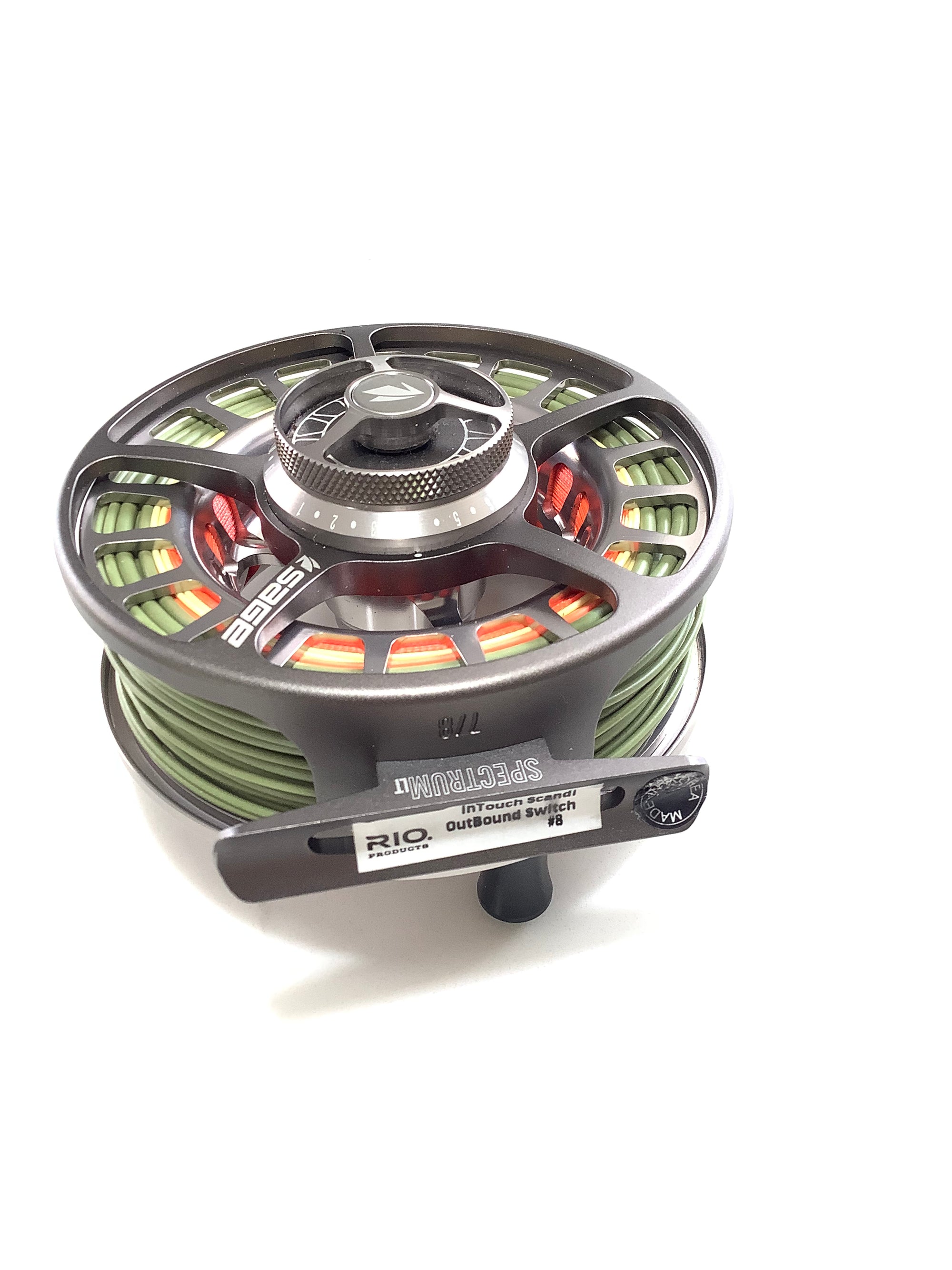 New SAGE SPECTRUM LT 7/8 Fly Reel with RIO line