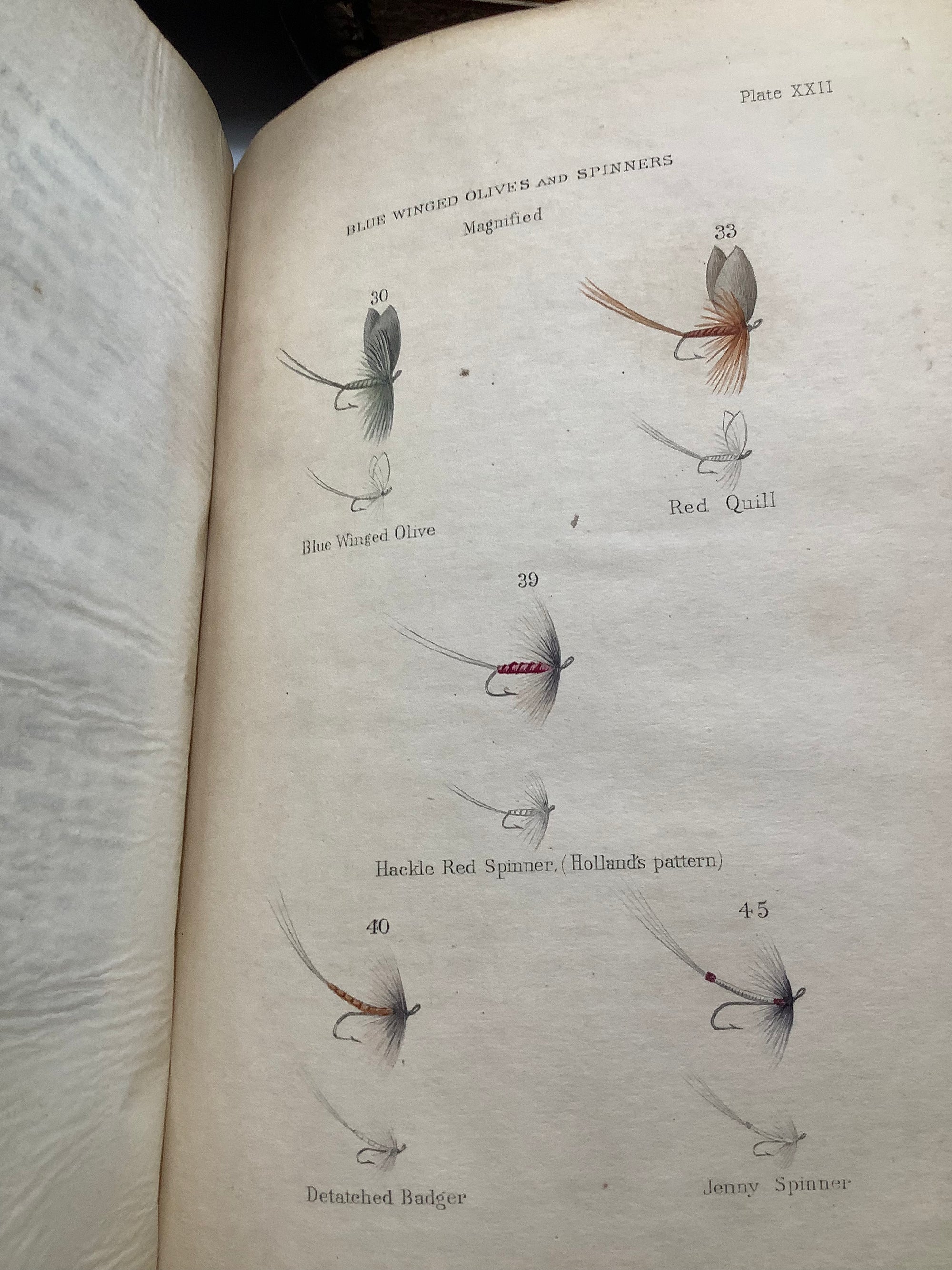 Antique DRY FLY ENTOMOLOGY Limited DE LUXE EDITION By F.M Halford 2 x Vol