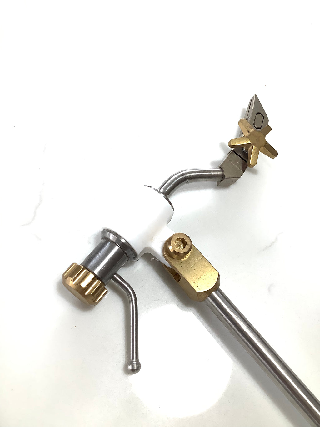 Highest Italian Built Quality LAW style Rotary & Clamp Fly Tying Vice