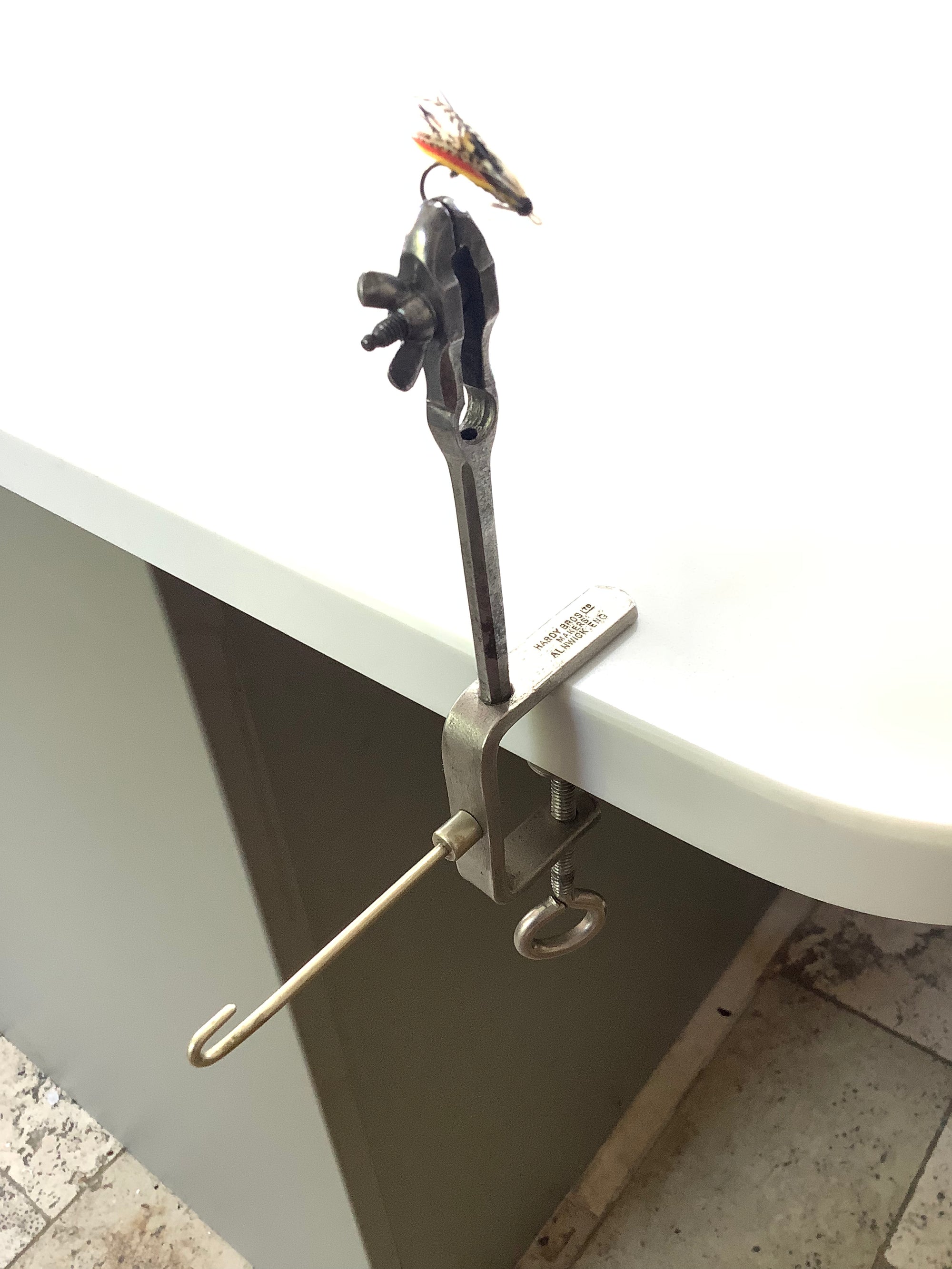 A Very Rare Antique Hardy Bros Fly Tying Vice