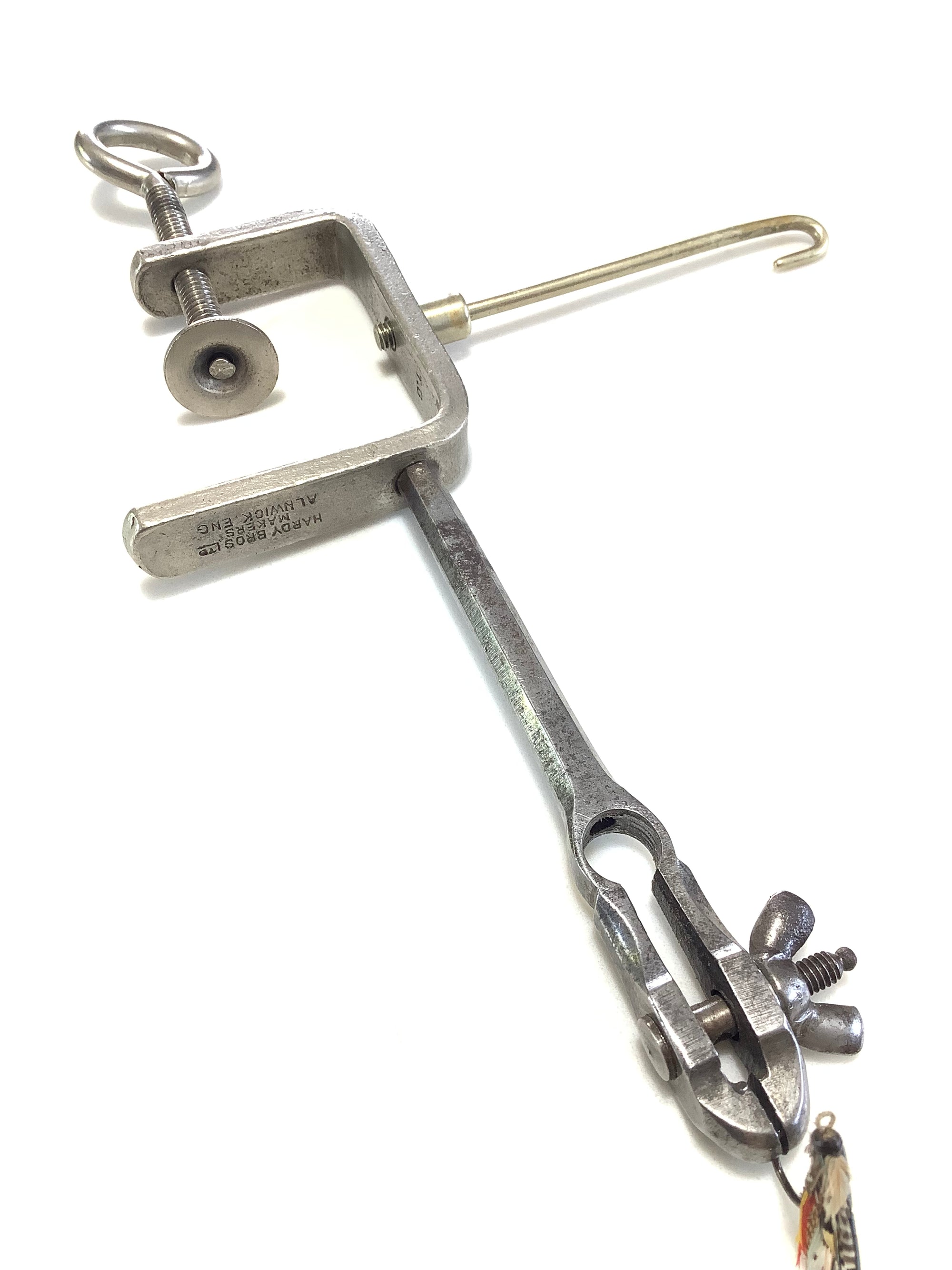 A Very Rare Antique Hardy Bros Fly Tying Vice