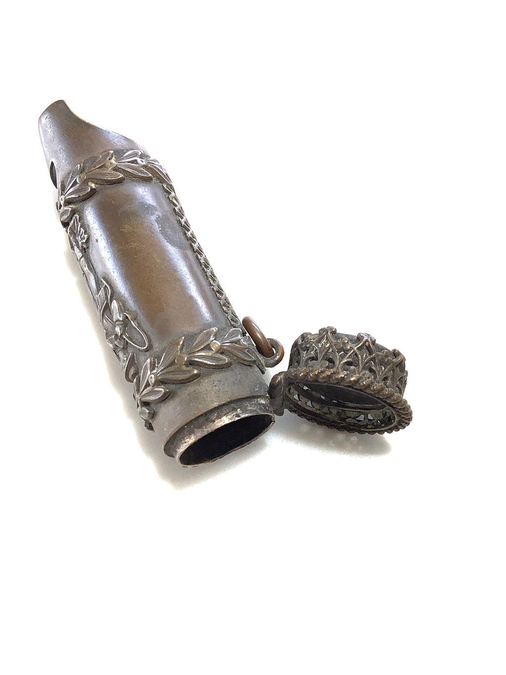 Rare Antique late 1800s Fisherman’s Vesta,Whistle,Compass