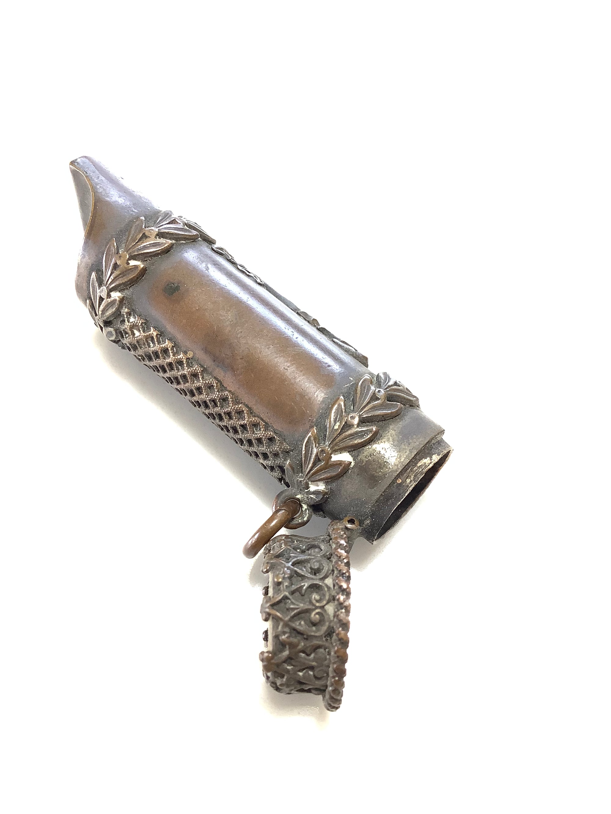 Rare Antique late 1800s Fisherman’s Vesta,Whistle,Compass