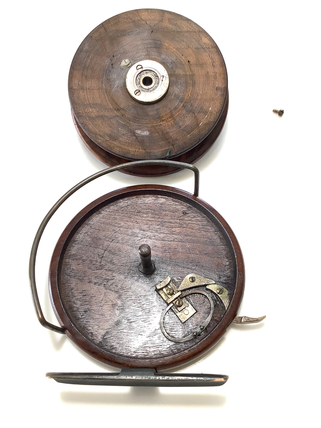 Ultra rare First model Hardy Bros Nottingham ‘Silex’ Action Centrepin c.1896
