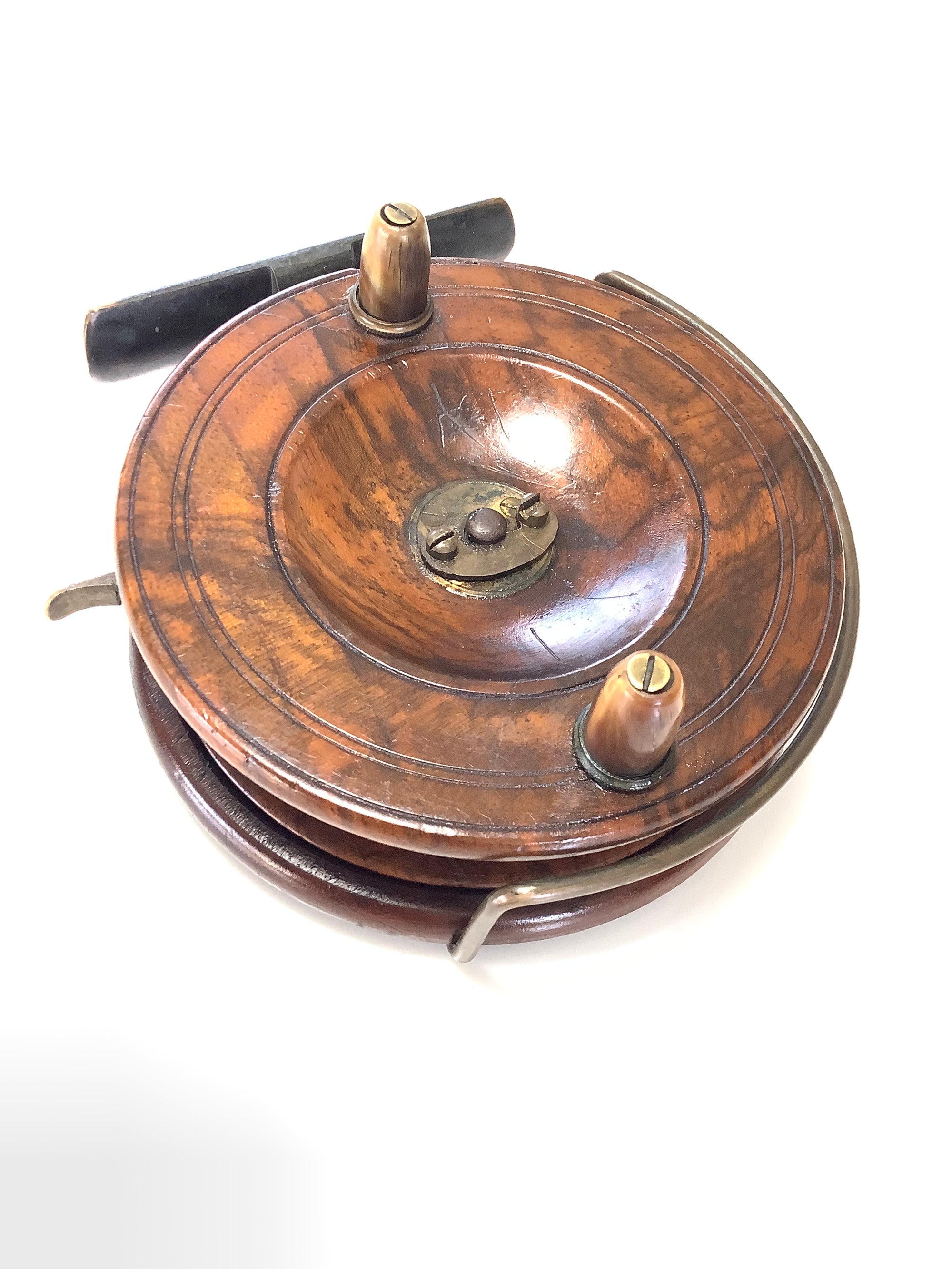 Ultra rare First model Hardy Bros Nottingham ‘Silex’ Action Centrepin c.1896