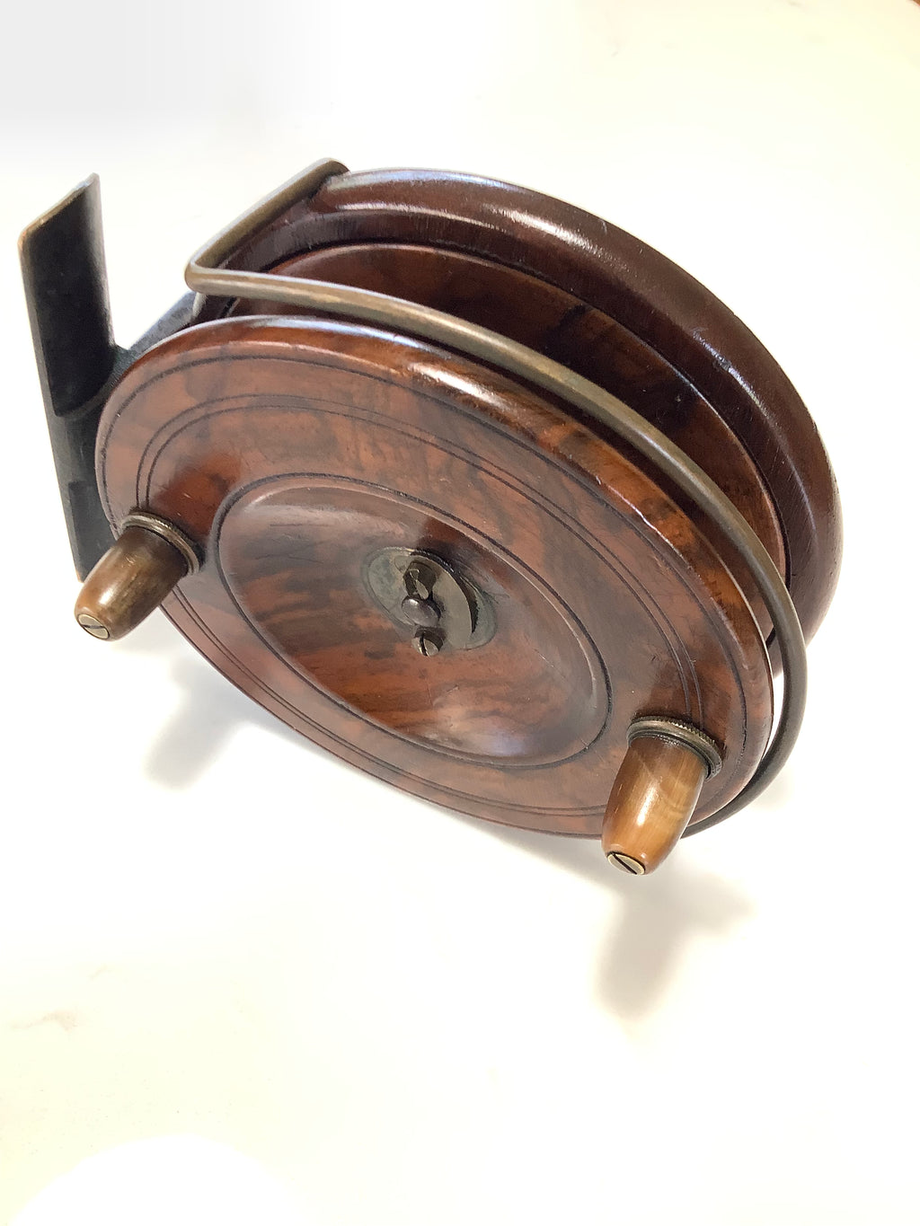 Ultra rare First model Hardy Bros Nottingham ‘Silex’ Action Centrepin c.1896