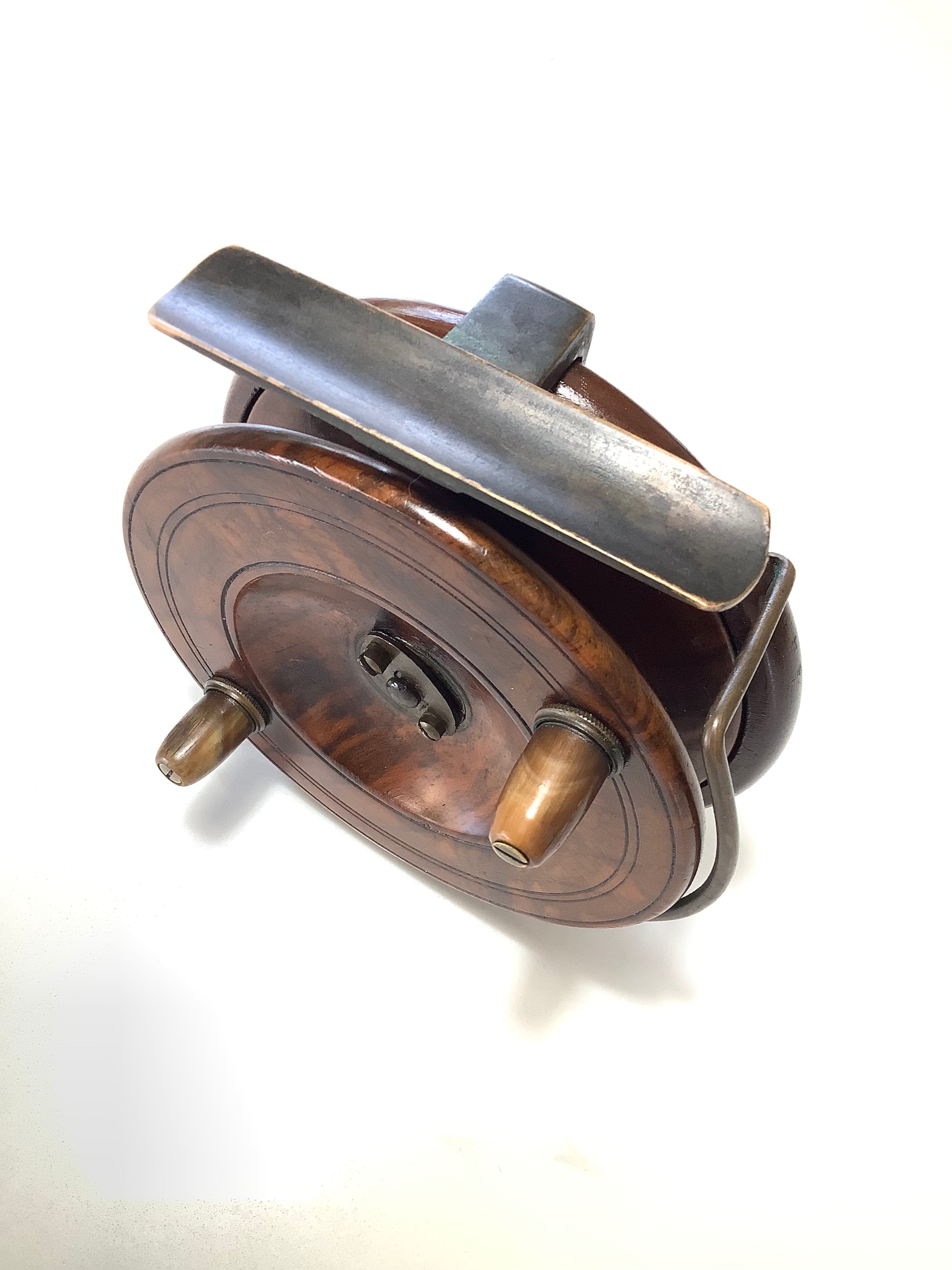 Ultra rare First model Hardy Bros Nottingham ‘Silex’ Action Centrepin c.1896