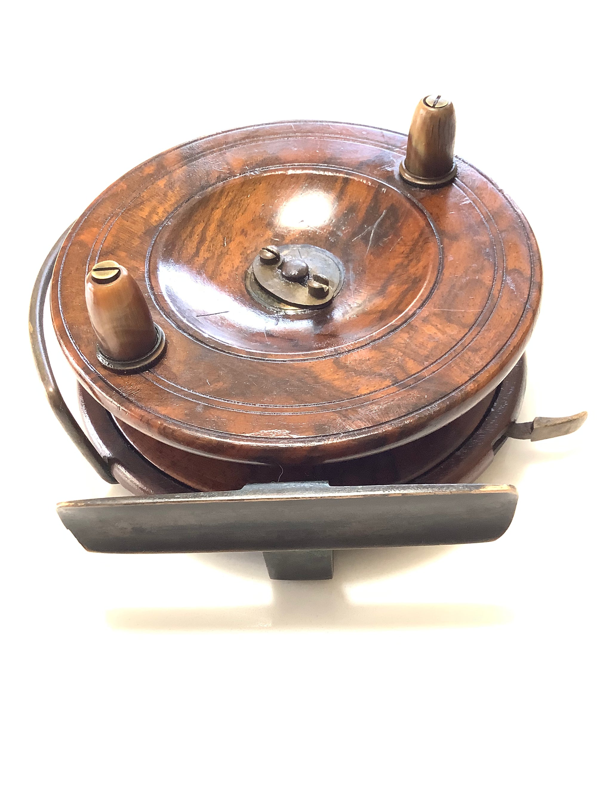 Ultra rare First model Hardy Bros Nottingham ‘Silex’ Action Centrepin c.1896