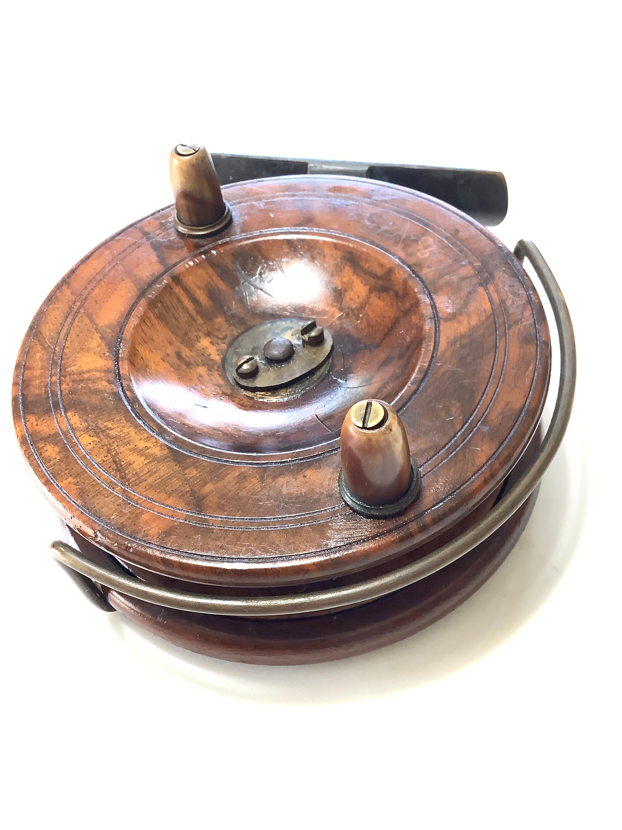 Ultra rare First model Hardy Bros Nottingham ‘Silex’ Action Centrepin c.1896