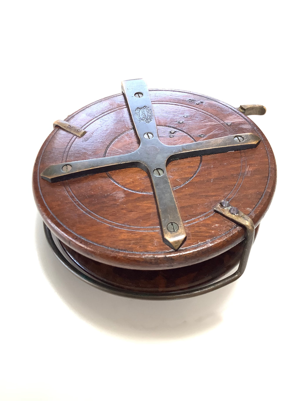 Ultra rare First model Hardy Bros Nottingham ‘Silex’ Action Centrepin c.1896