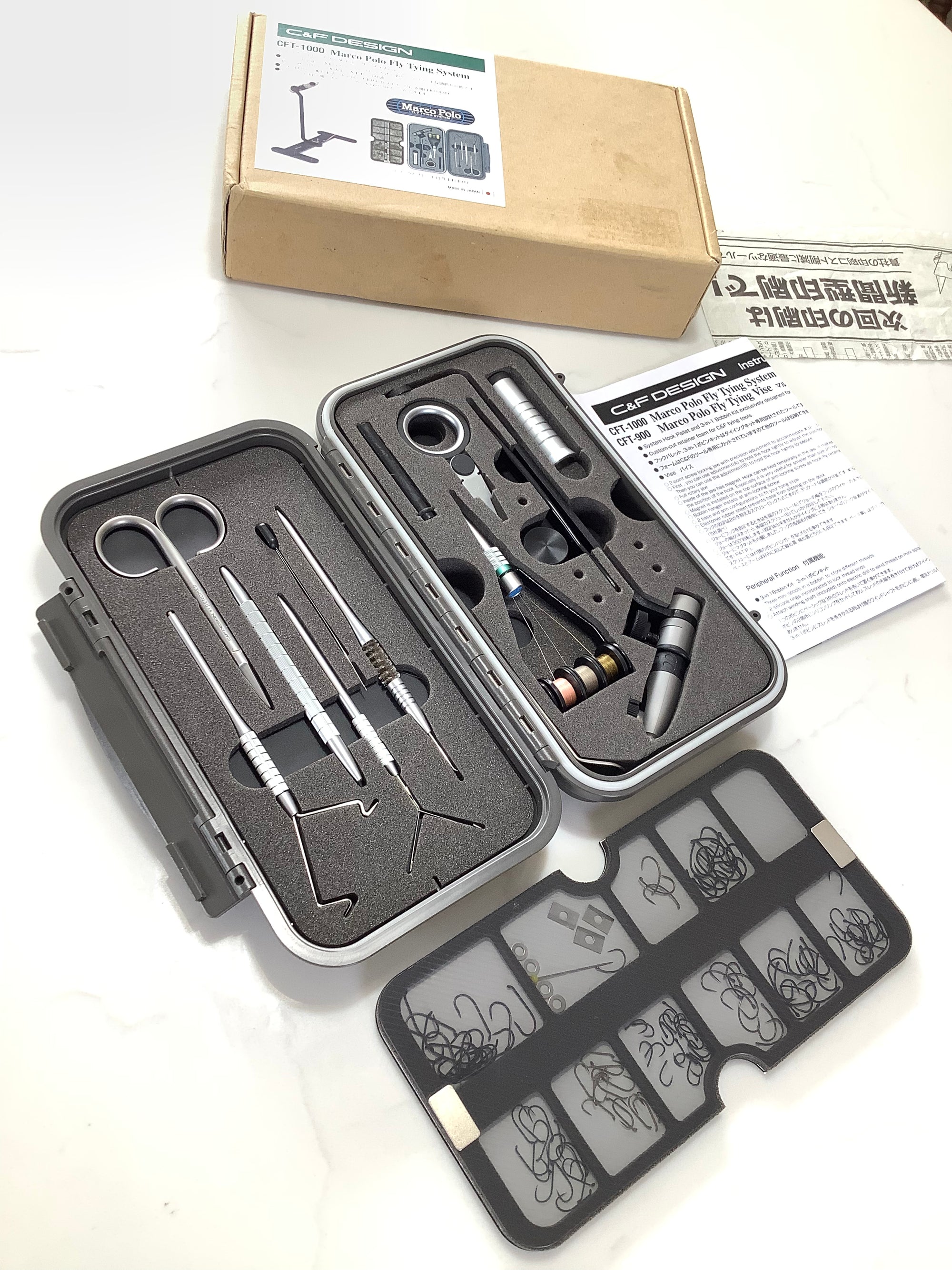 C&F DESIGN CFT-1000 Marco Polo Fly Tying Vice