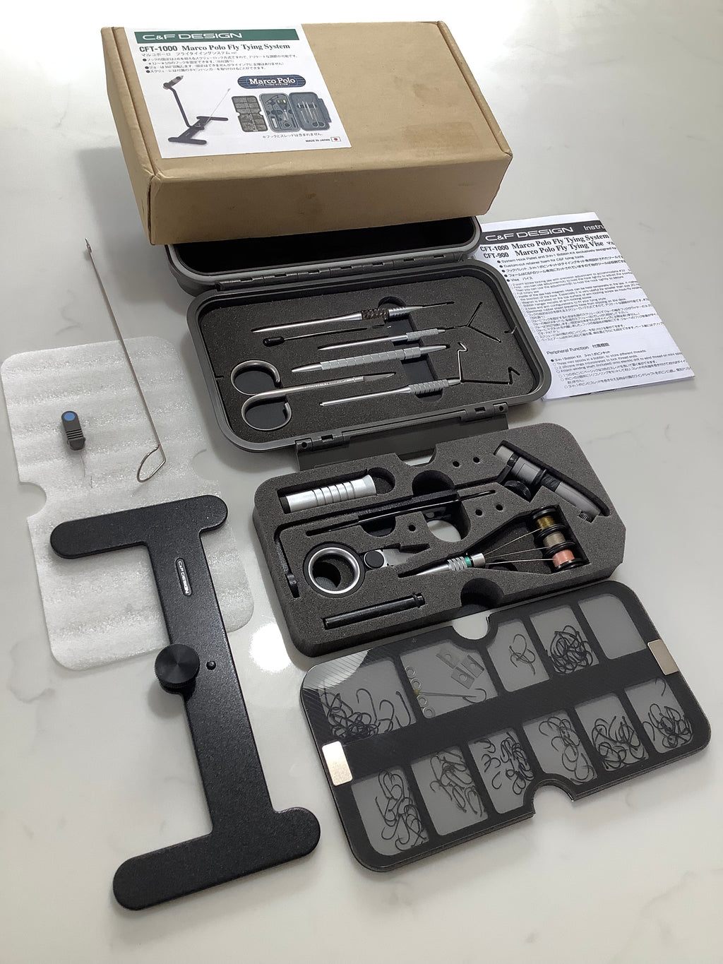 C&F DESIGN CFT-1000 Marco Polo Fly Tying Vice