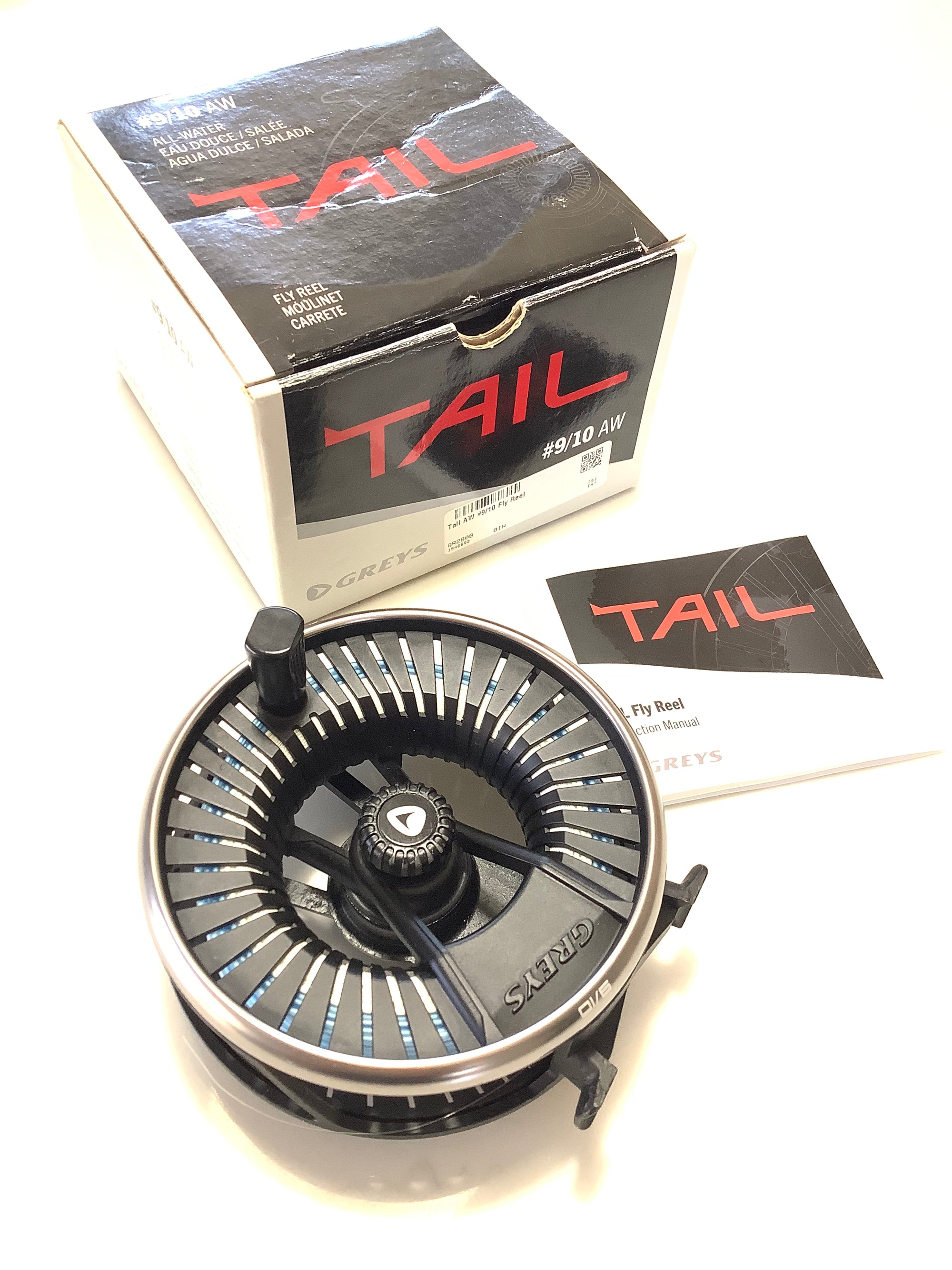 Hardy GREYS TAIL Salmon Fly Reel with Hardy Line