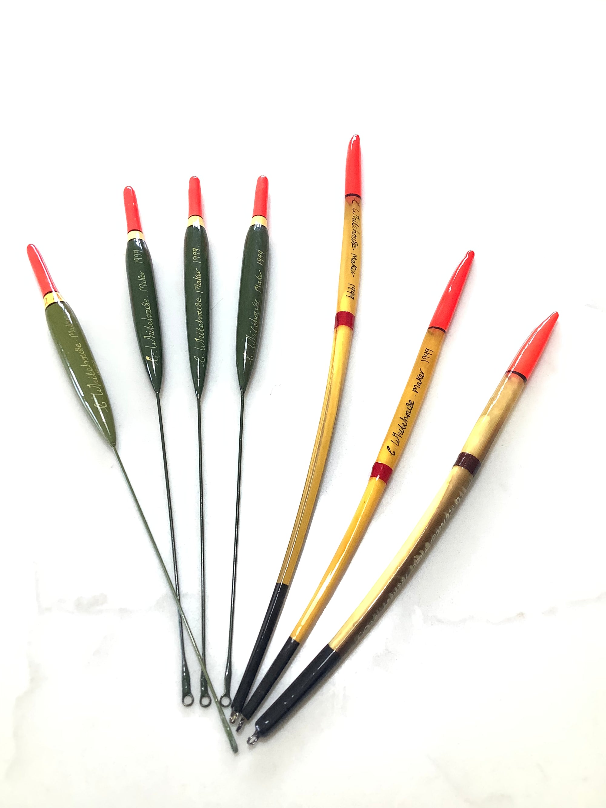 A selection of 7 x Floats By Colin Whitehouse