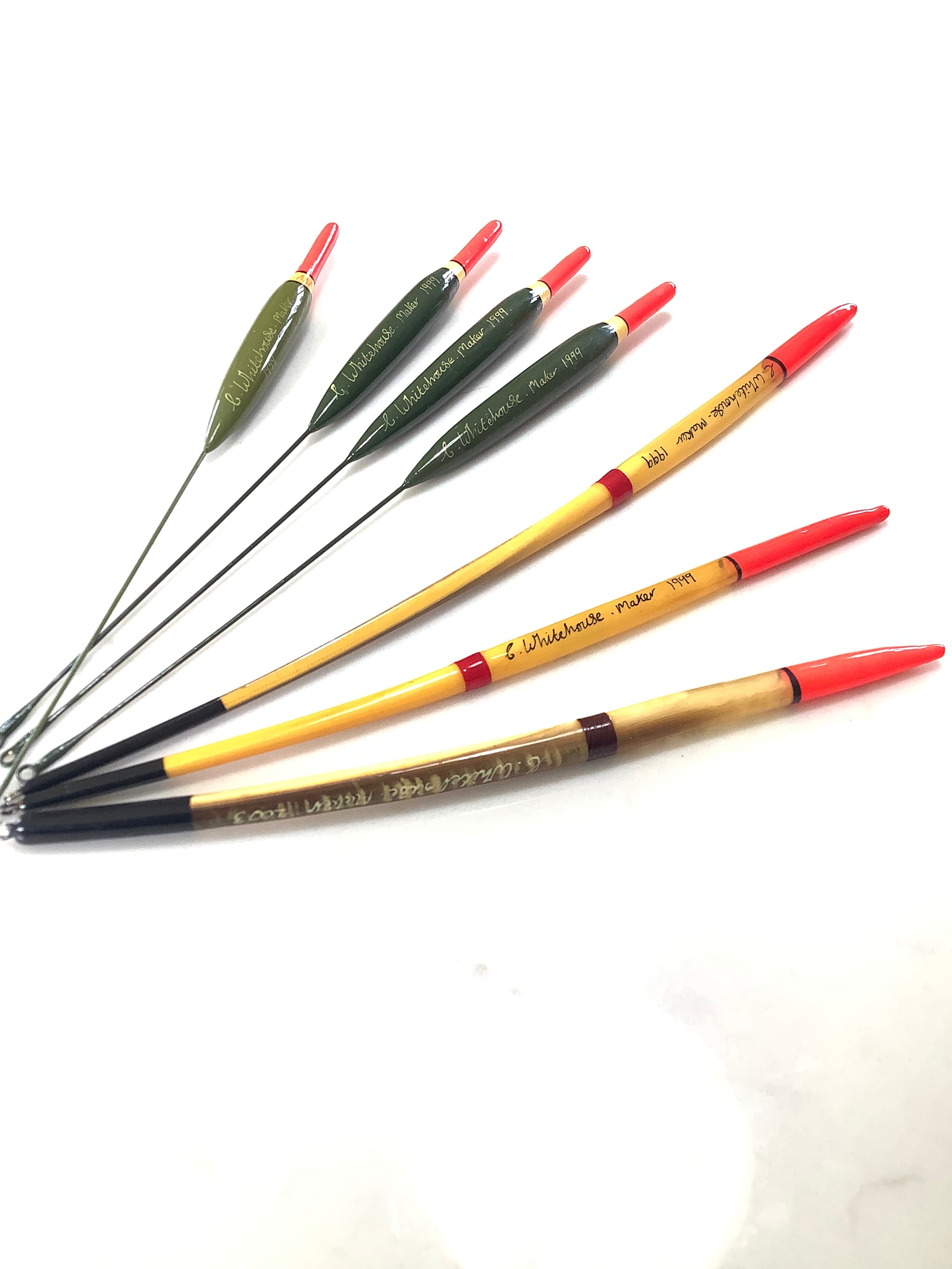 A selection of 7 x Floats By Colin Whitehouse