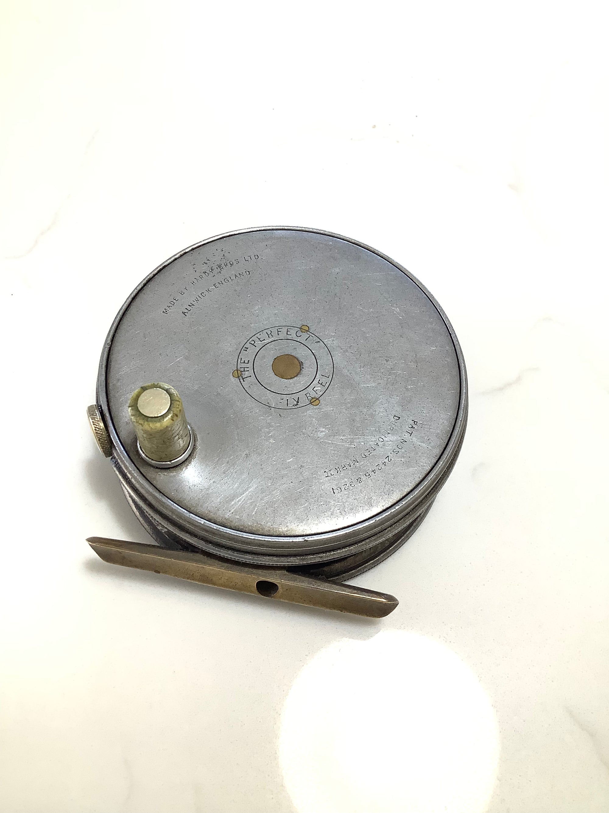 Antique Hardy Bros Perfect Trout Fly Reel