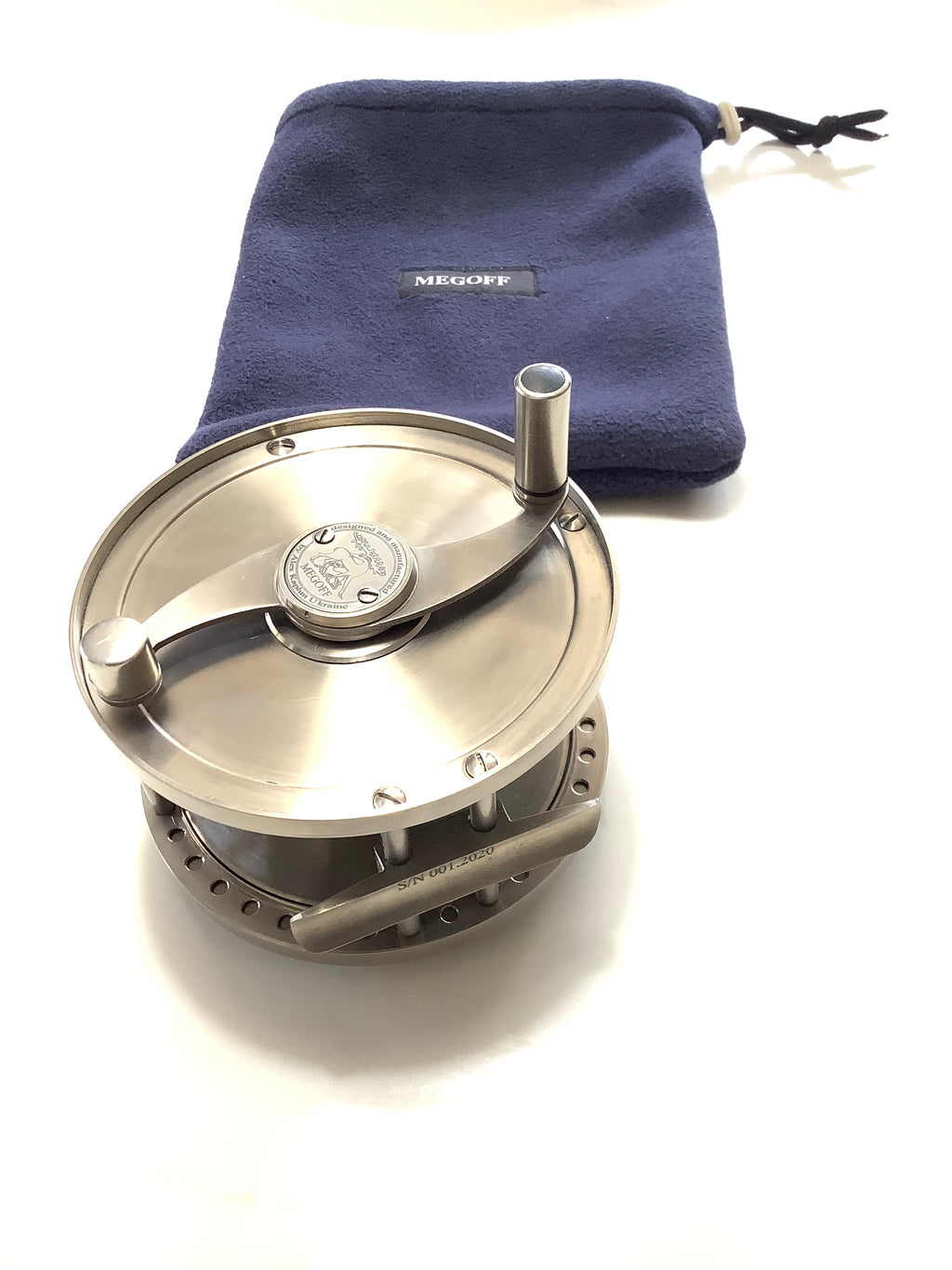 Rare MEGOFF Titanium CLASSIC Ti DD #10/12 Fly Reel