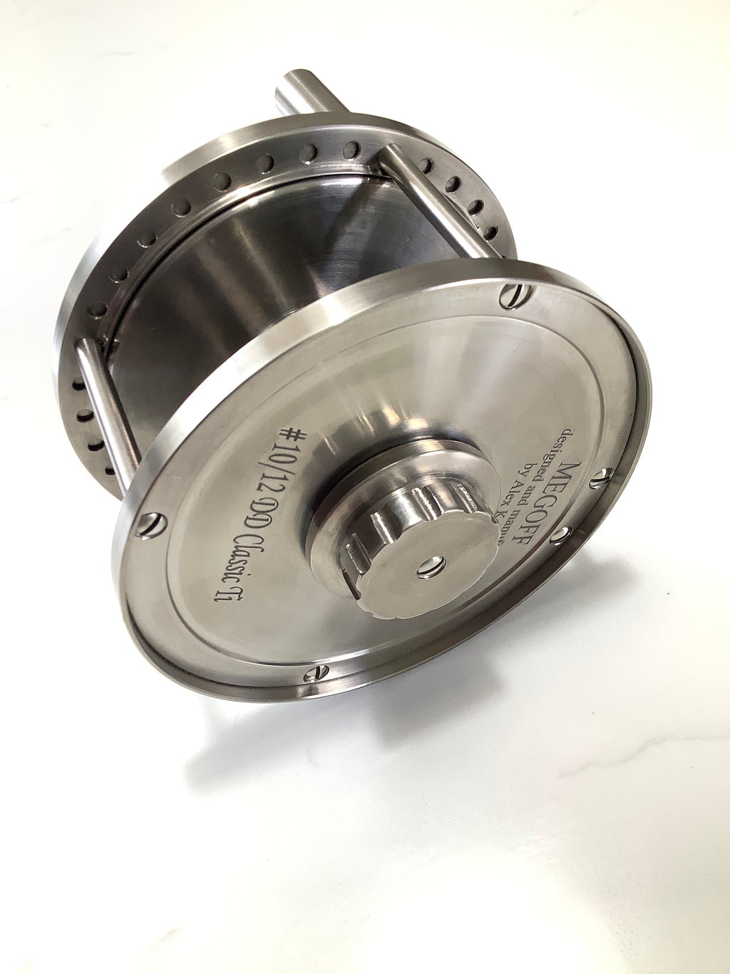 Rare MEGOFF Titanium CLASSIC Ti DD #10/12 Fly Reel