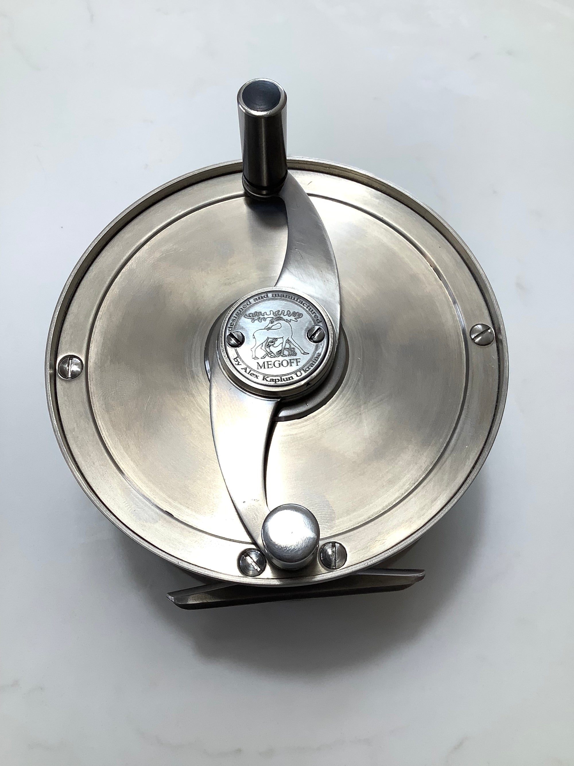 Rare MEGOFF Titanium CLASSIC Ti DD #10/12 Fly Reel