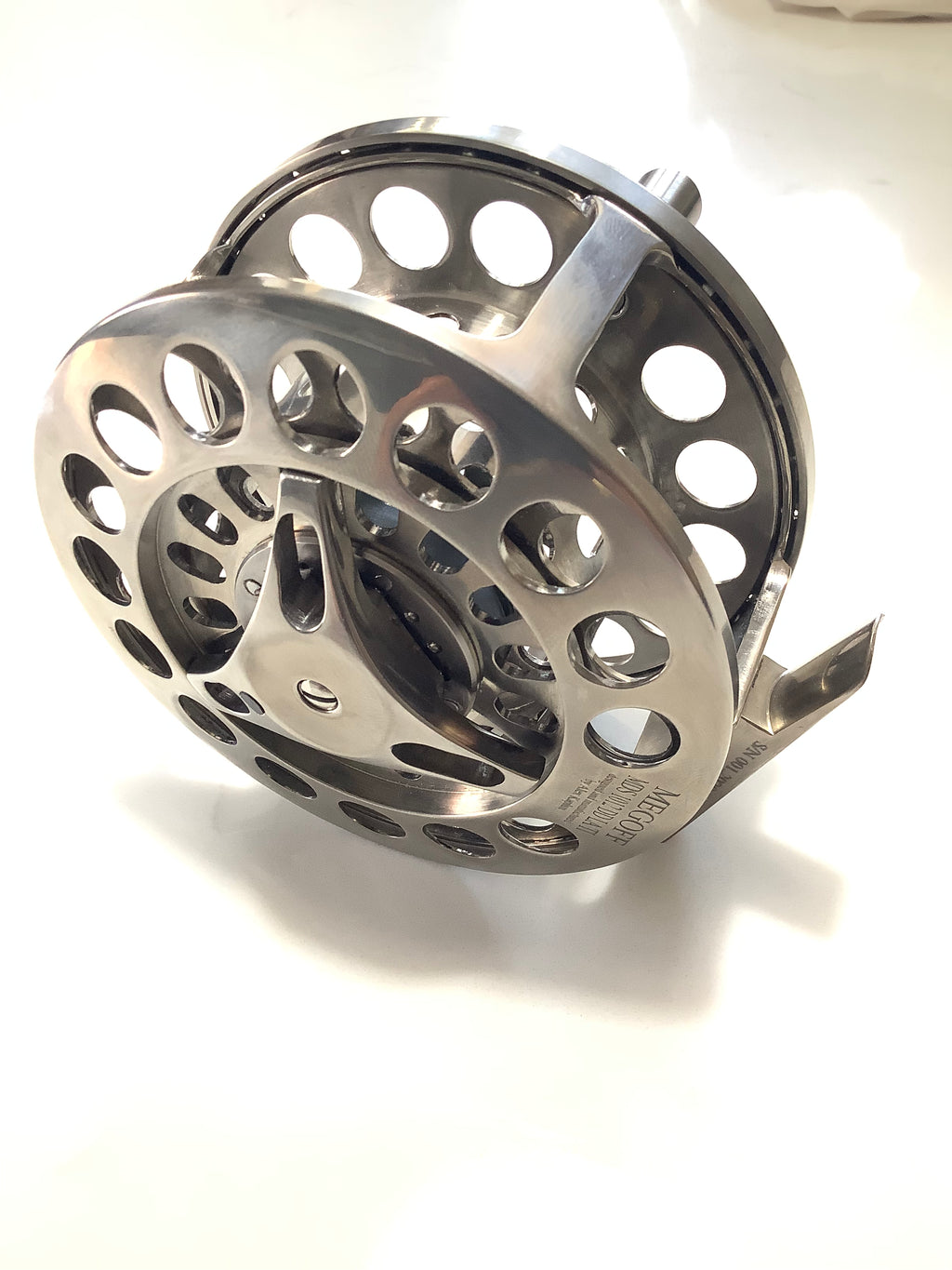 Rare MEGOFF Titanium MDS 1012 DD LA Ti Fly Reel