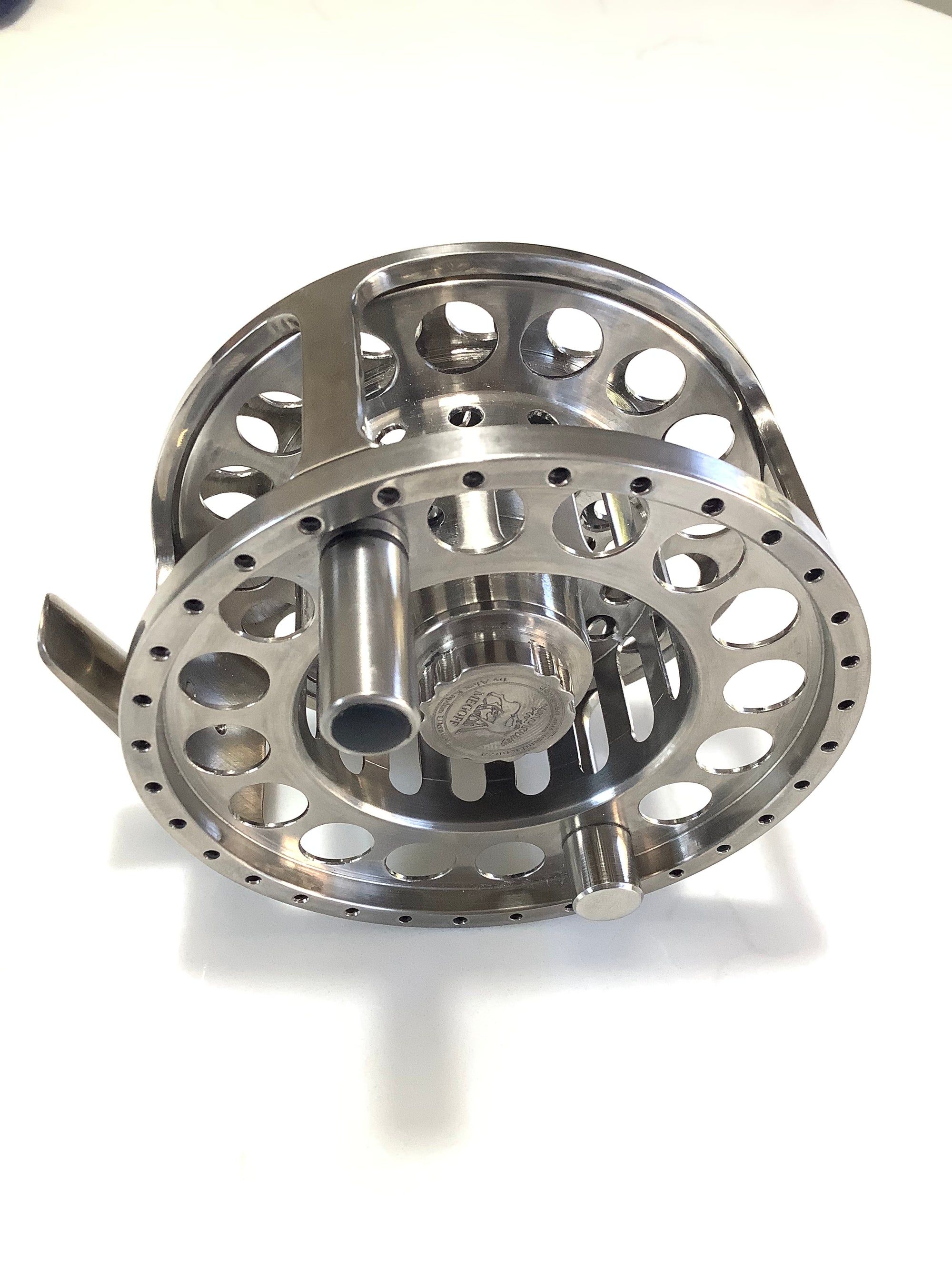 Rare MEGOFF Titanium MDS 1012 DD LA Ti Fly Reel