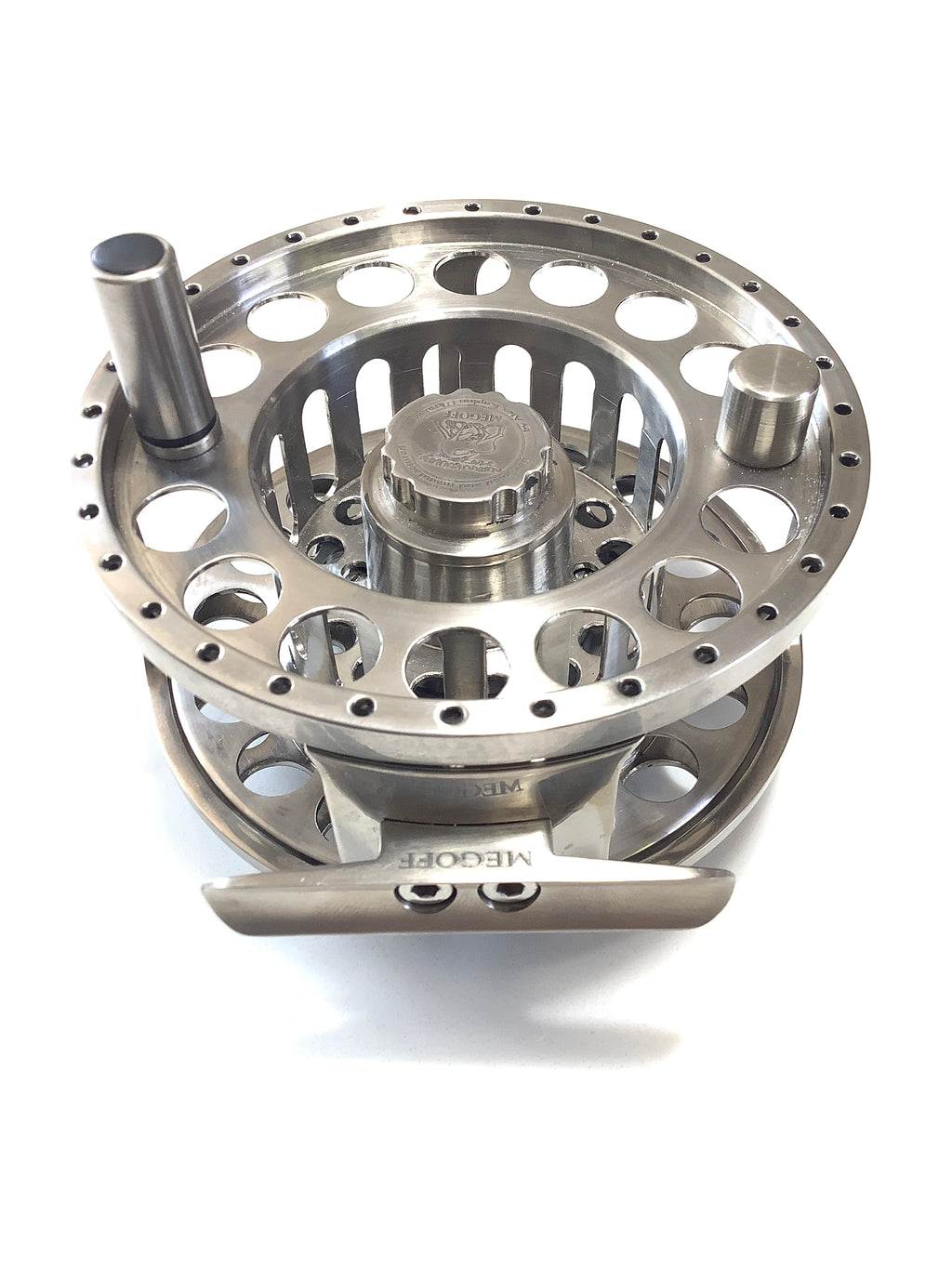 Rare MEGOFF Titanium MDS 1012 DD LA Ti Fly Reel