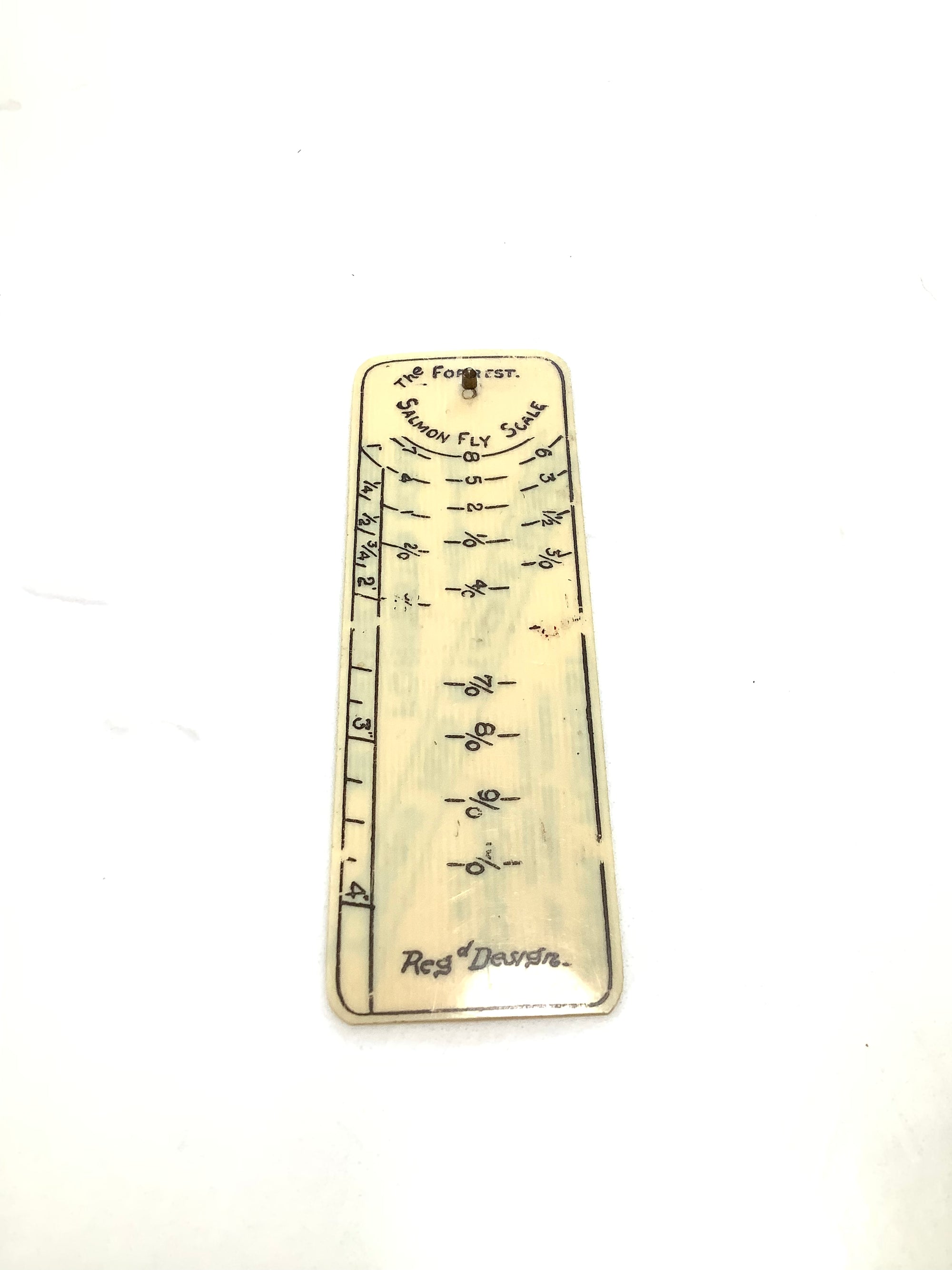 Rare Antique FORREST Salmon Fly Gauge