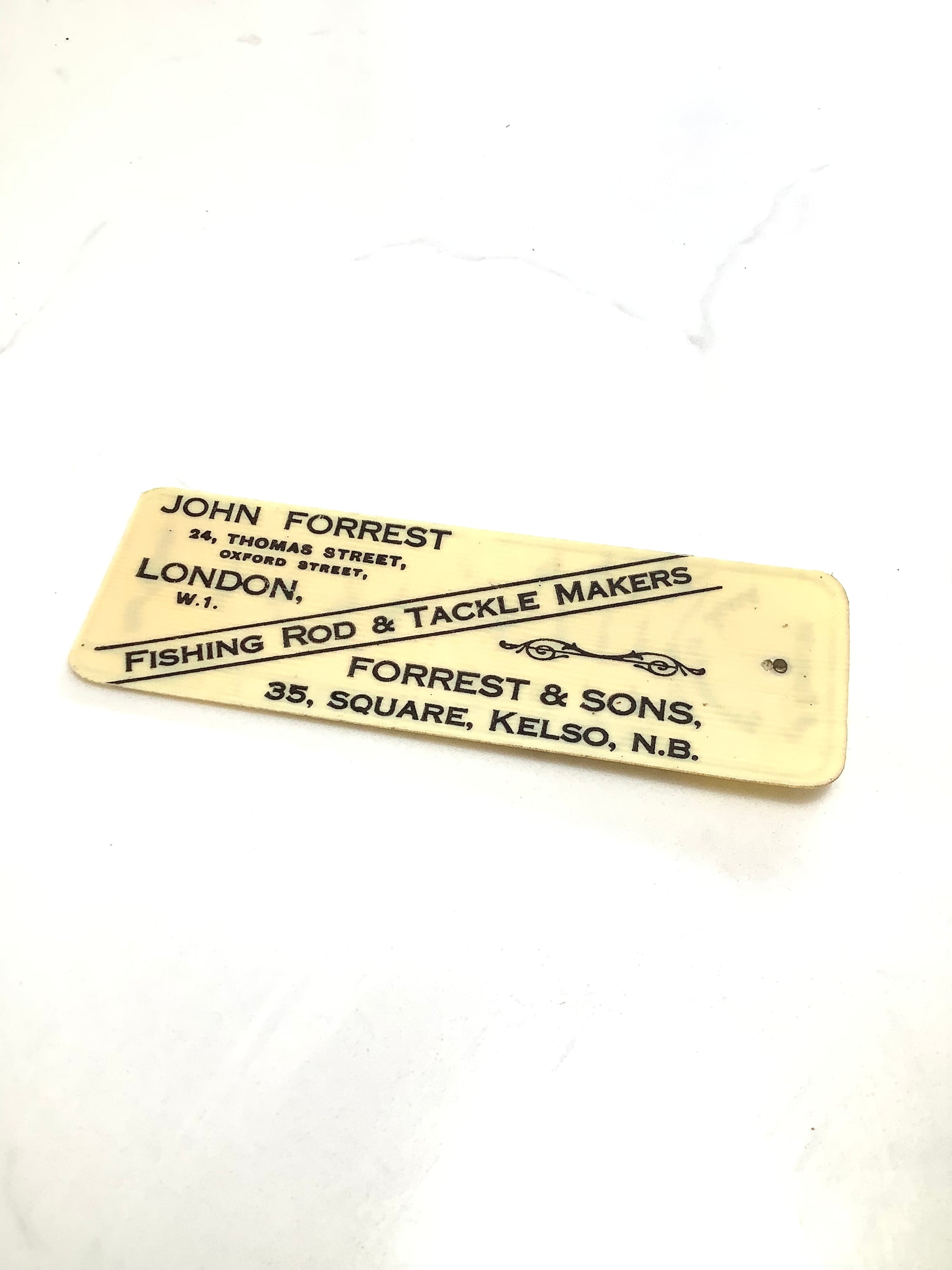 Rare Antique FORREST Salmon Fly Gauge