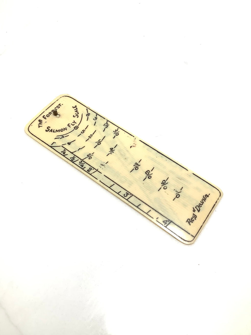 Rare Antique FORREST Salmon Fly Gauge
