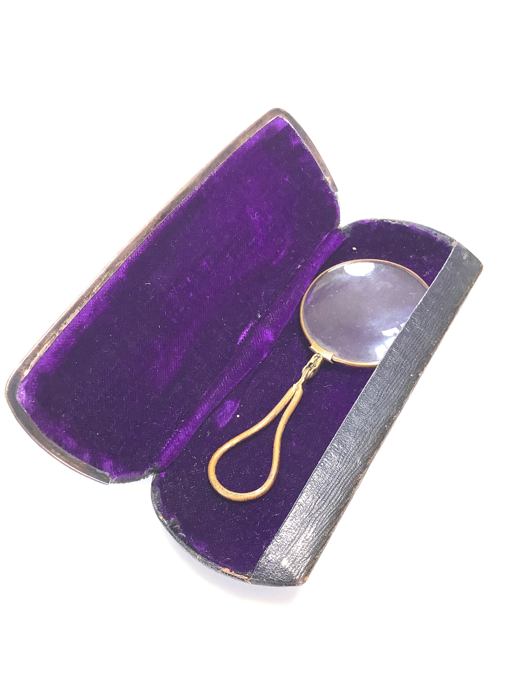 Antique Pocket Magnifier for the Fly Fisherman