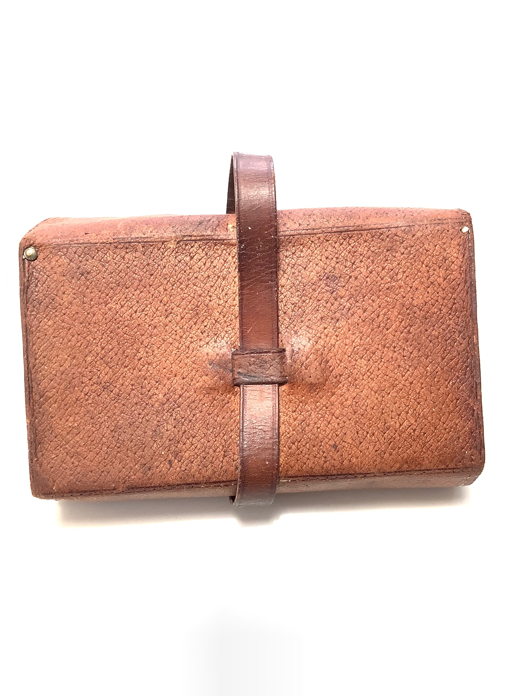 Antique finest quality Fly Fishing Leather Wallet