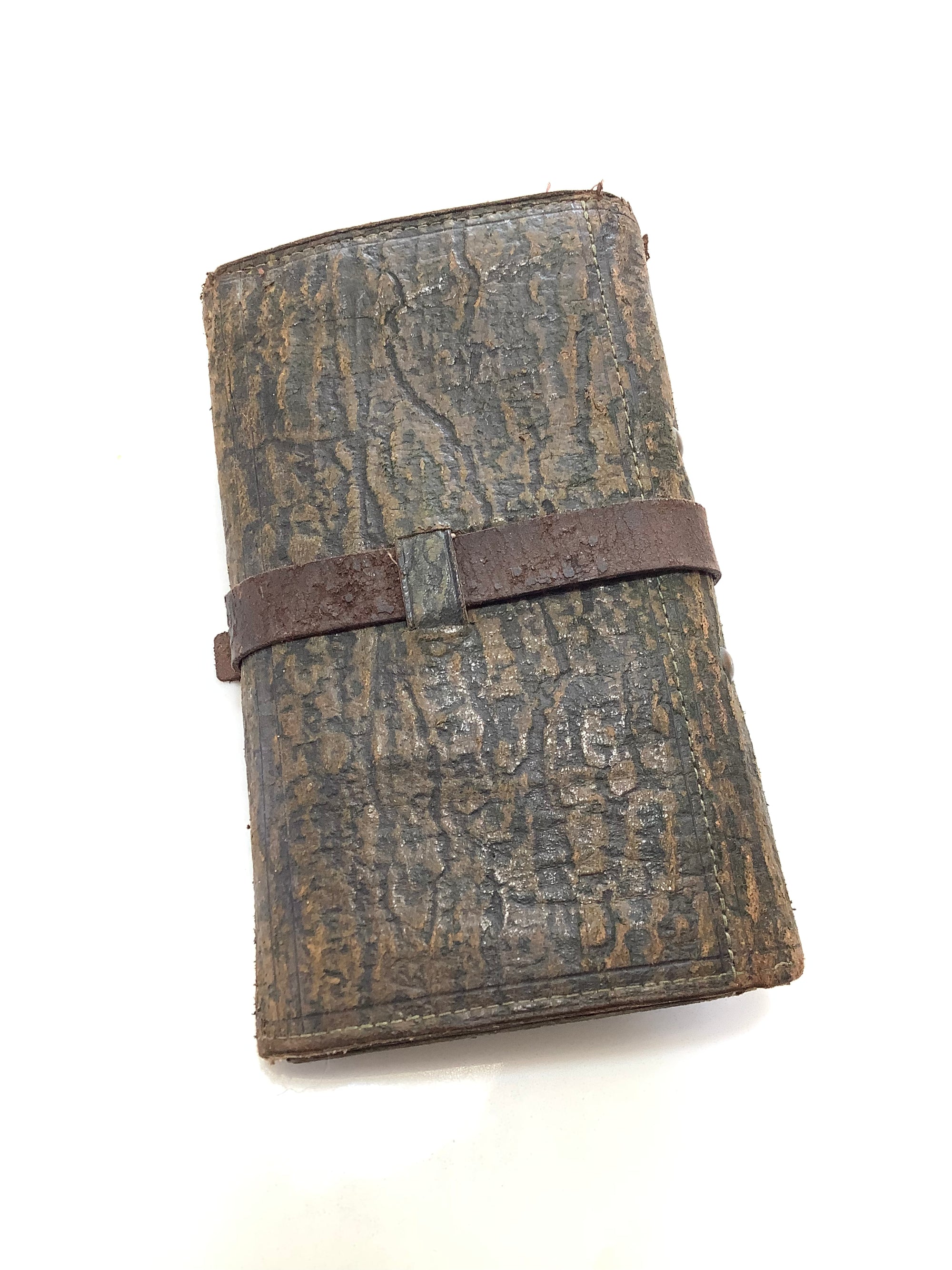 Antique Quality Dry Fly collection with Rare Exotic Leather Wallet