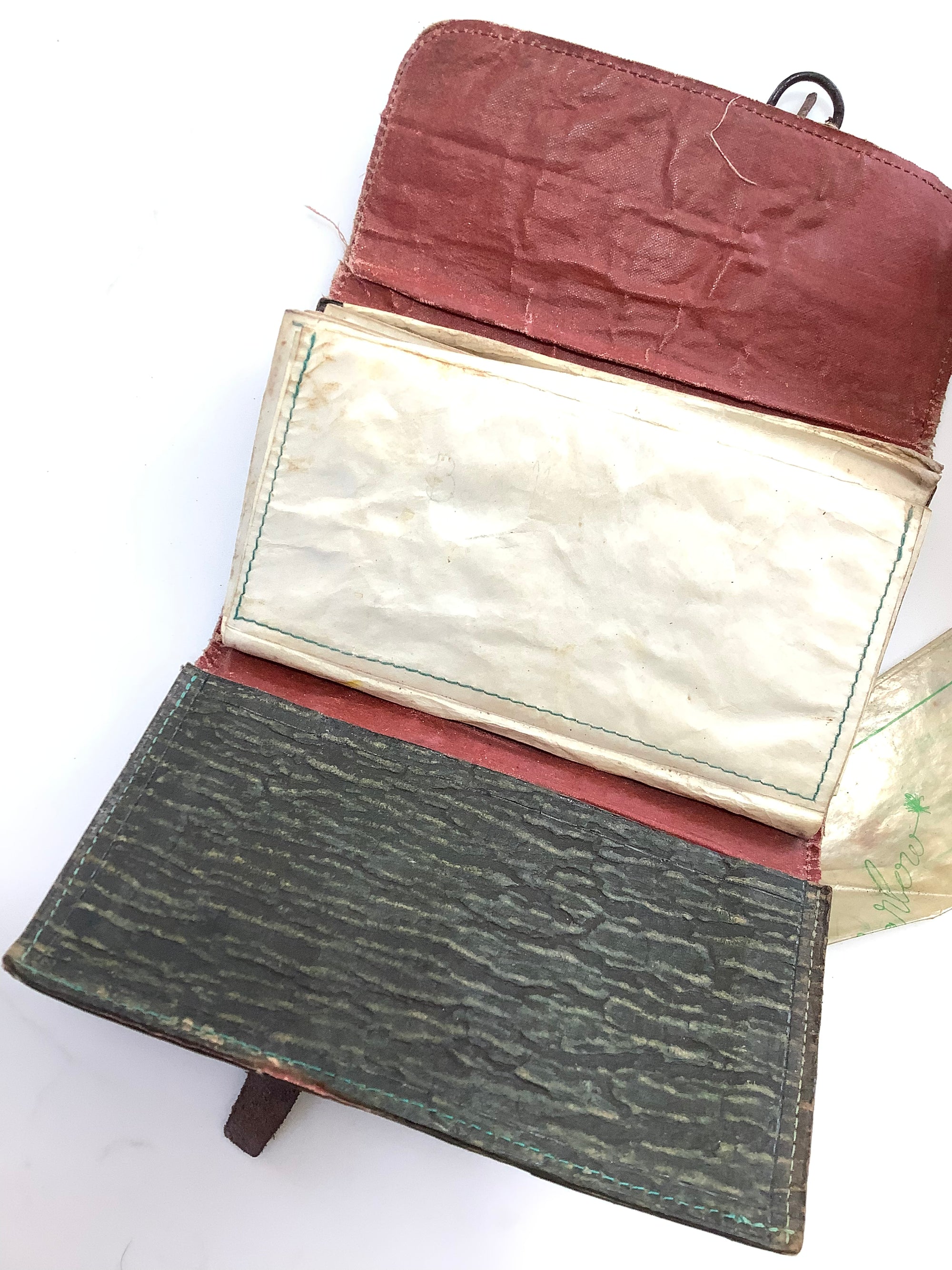 Antique Quality Dry Fly collection with Rare Exotic Leather Wallet