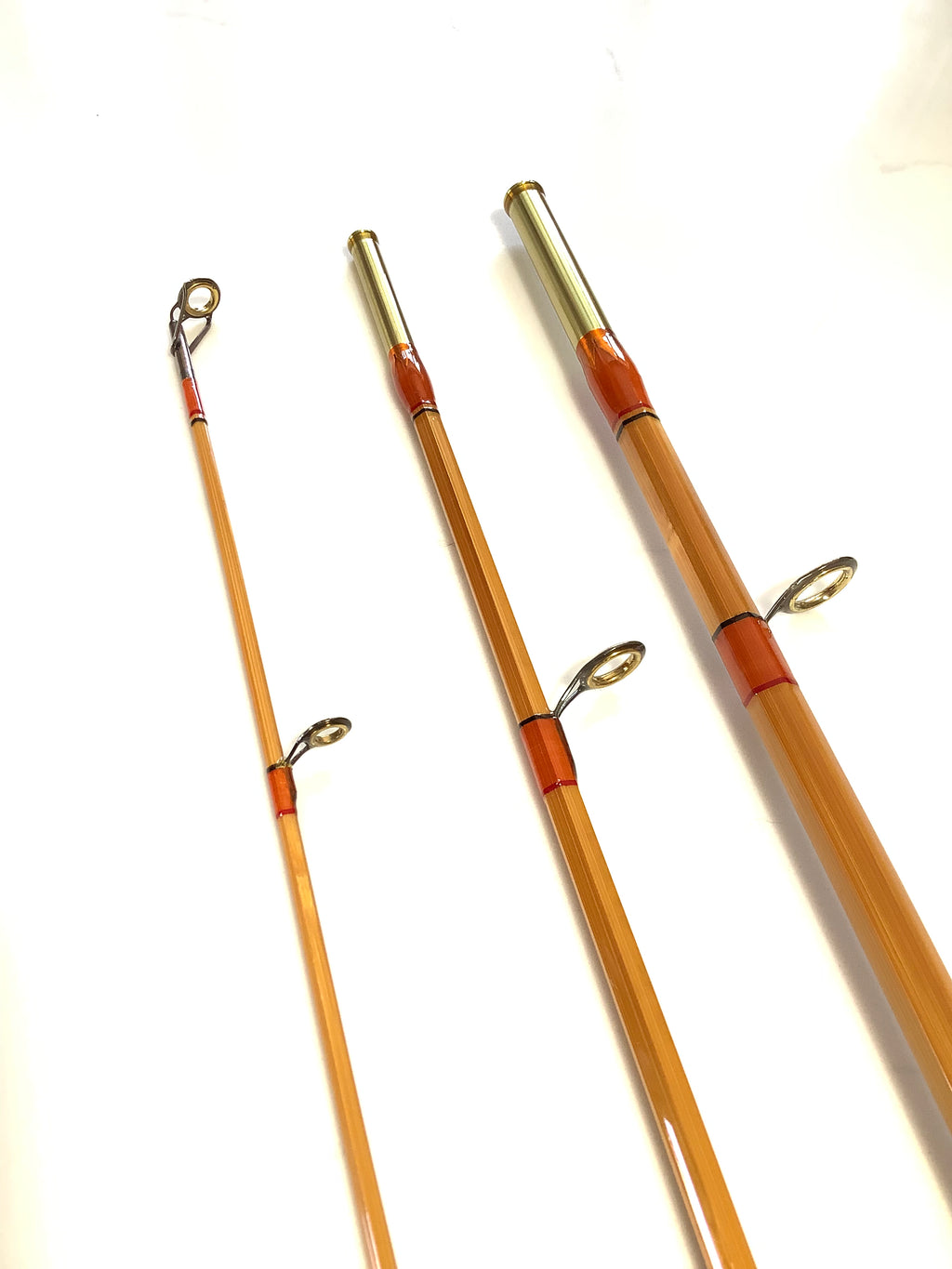 RARE L.H.DESIGN Built Cane Casting Travel Rod By Leen Huisman 1 of 2 Only.