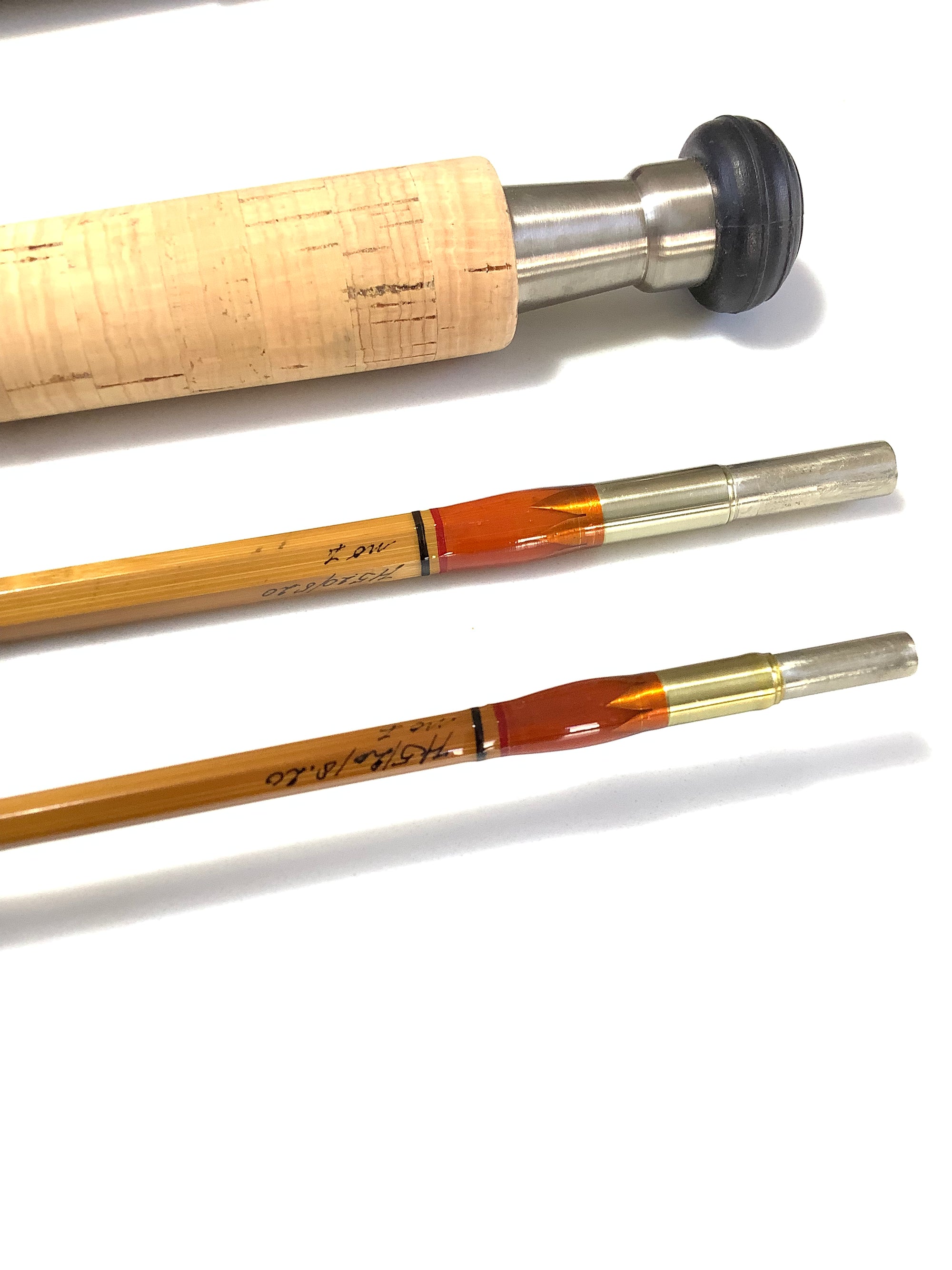 RARE L.H.DESIGN Built Cane Casting Travel Rod By Leen Huisman 1 of 2 Only.