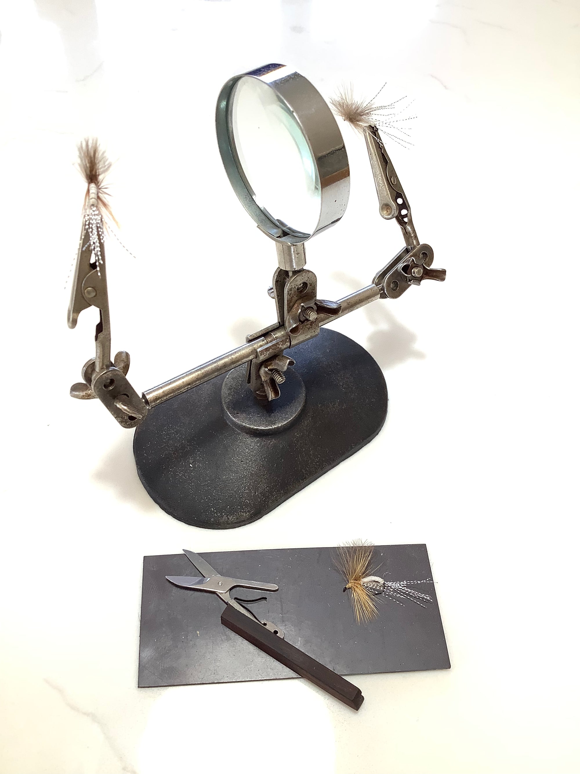 Vintage Final Finish Expert Fly Tyers station