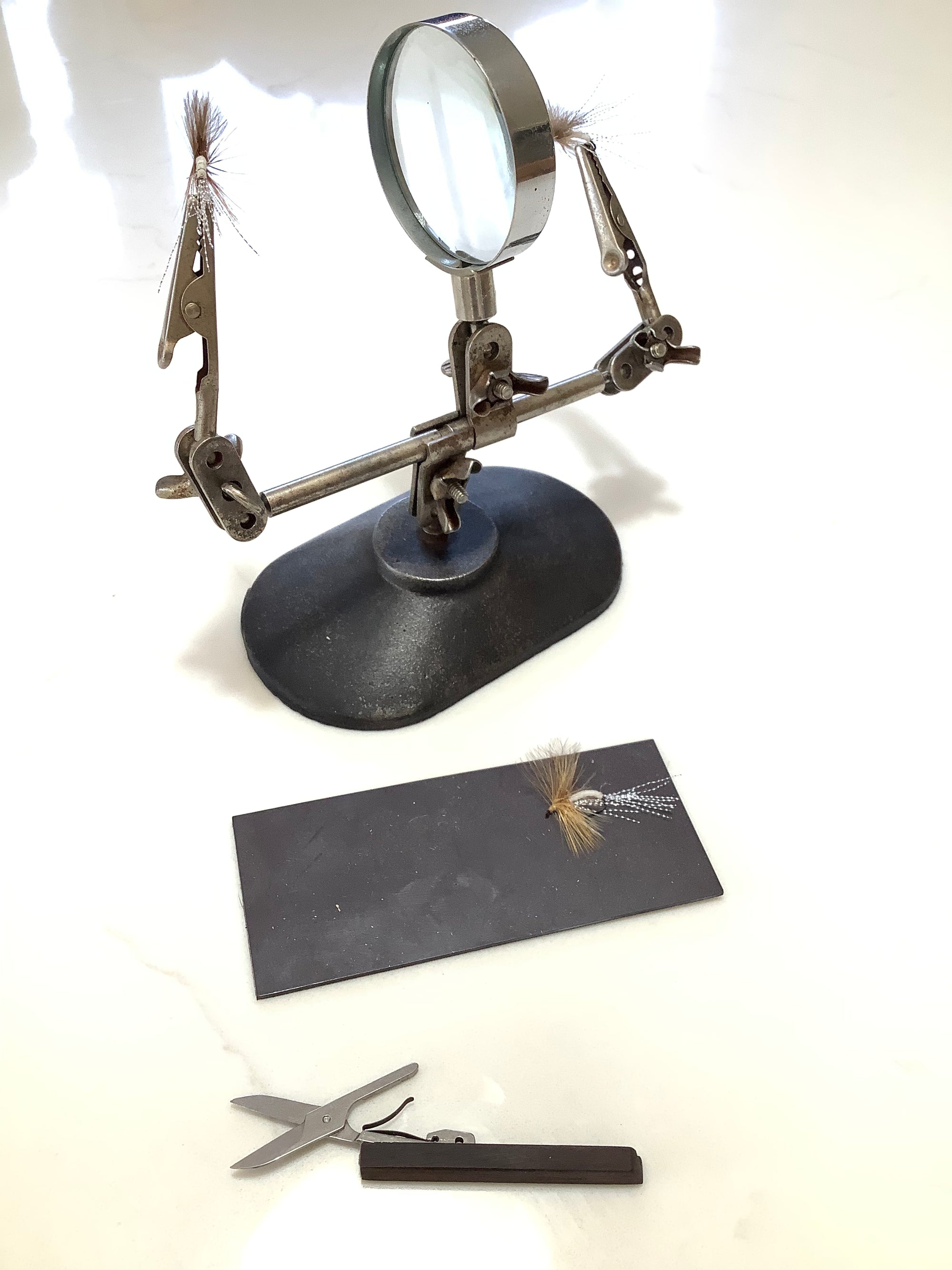 Vintage Final Finish Expert Fly Tyers station