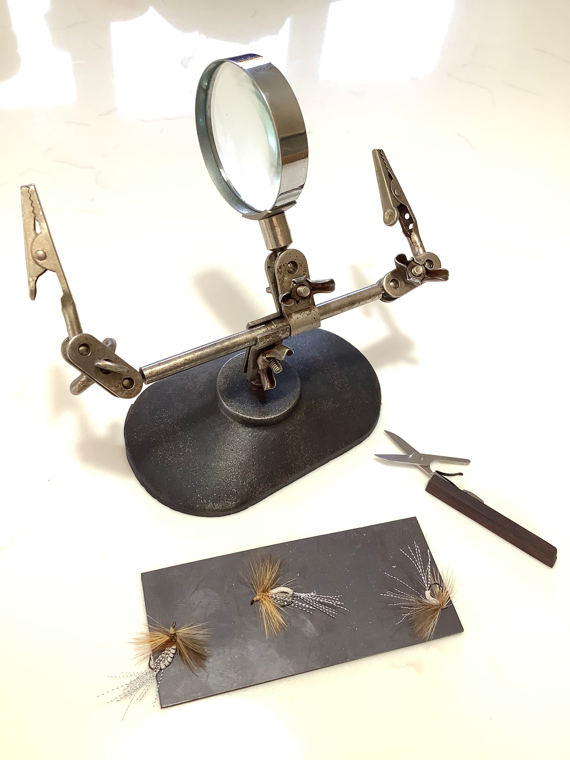 Vintage Final Finish Expert Fly Tyers station