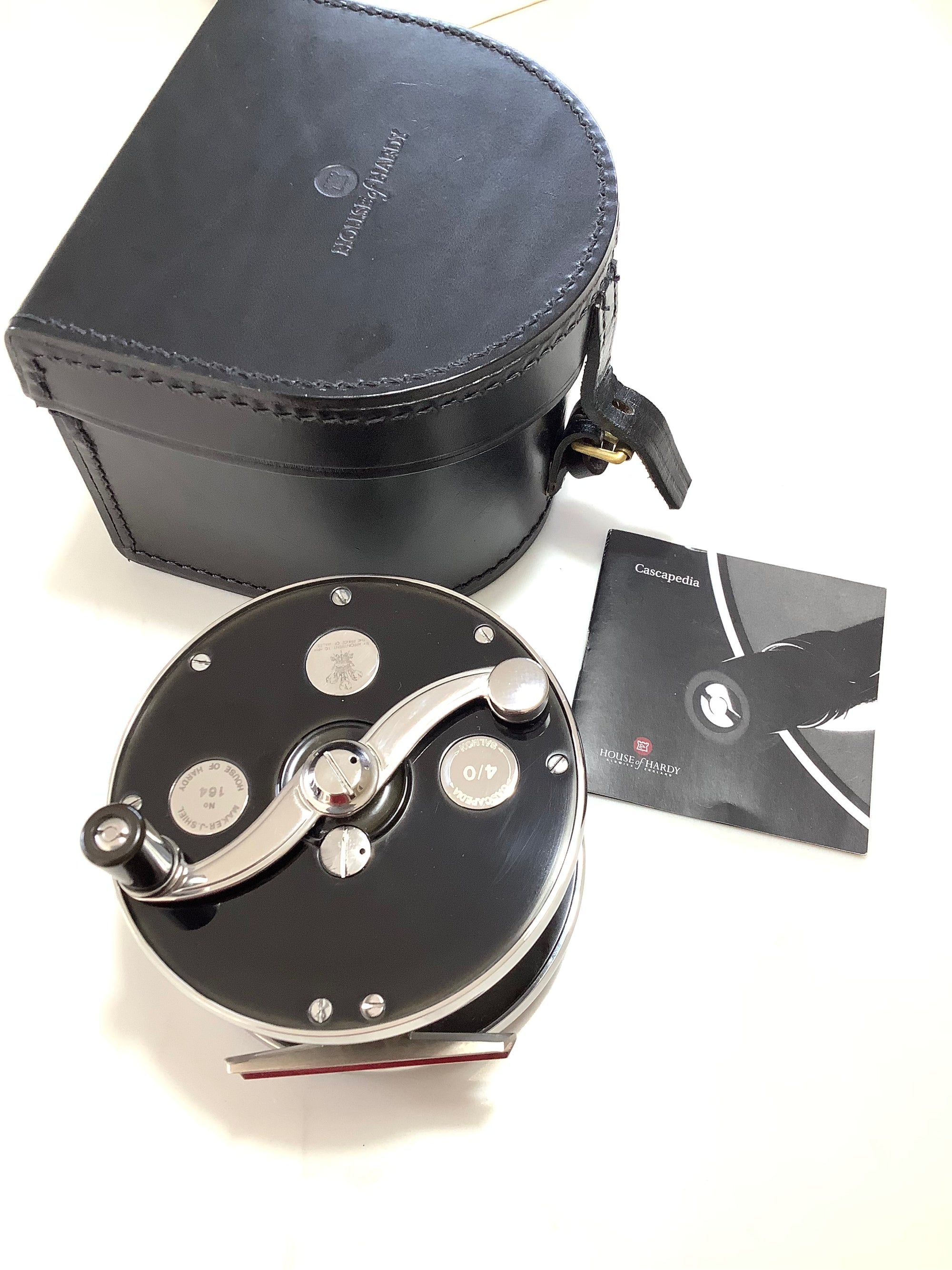 Limited Edition HARDY BROS CASCAPEDIA LH Wind 4/0 Fly Reel