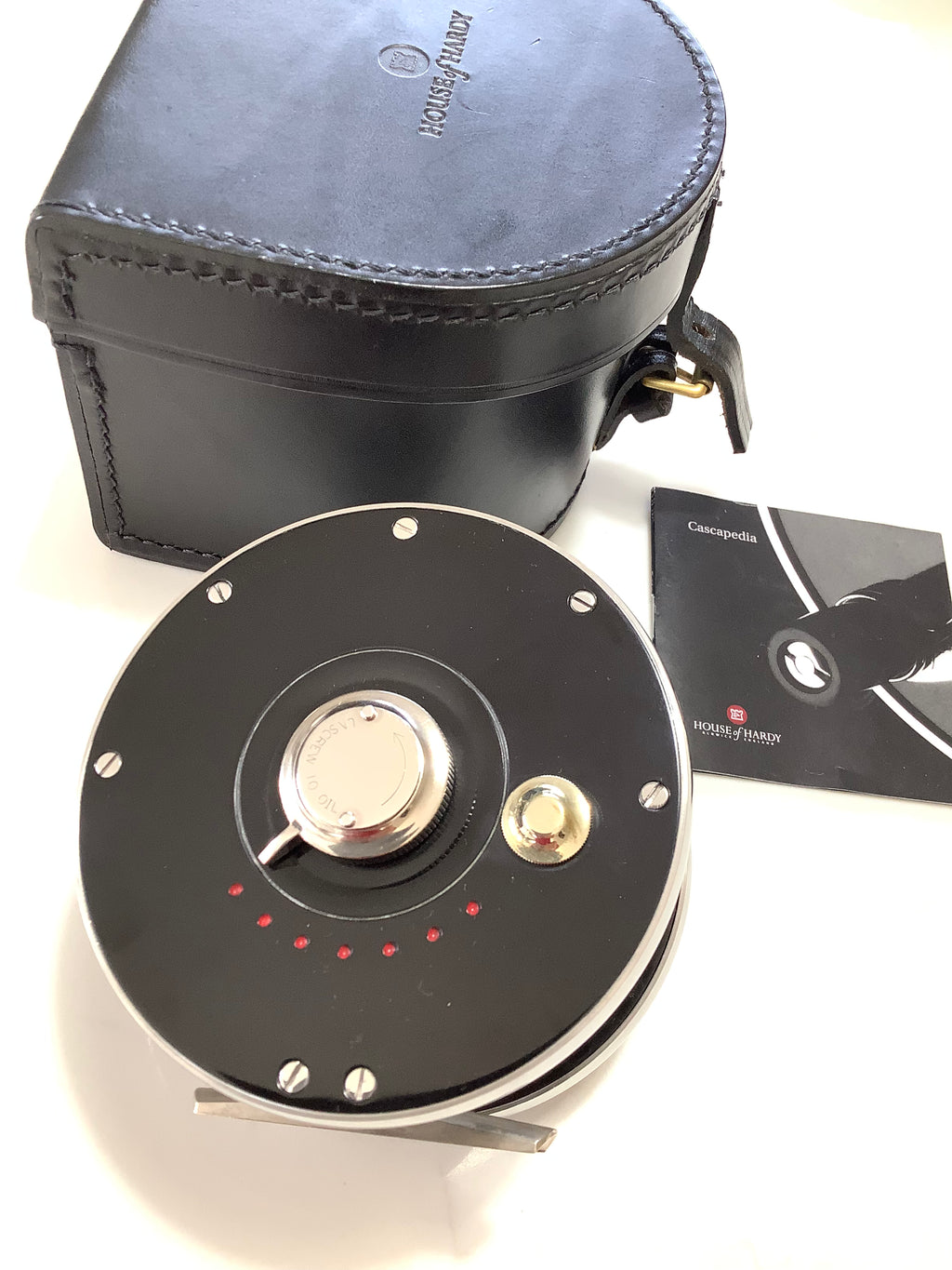 Limited Edition HARDY BROS CASCAPEDIA LH Wind 4/0 Fly Reel