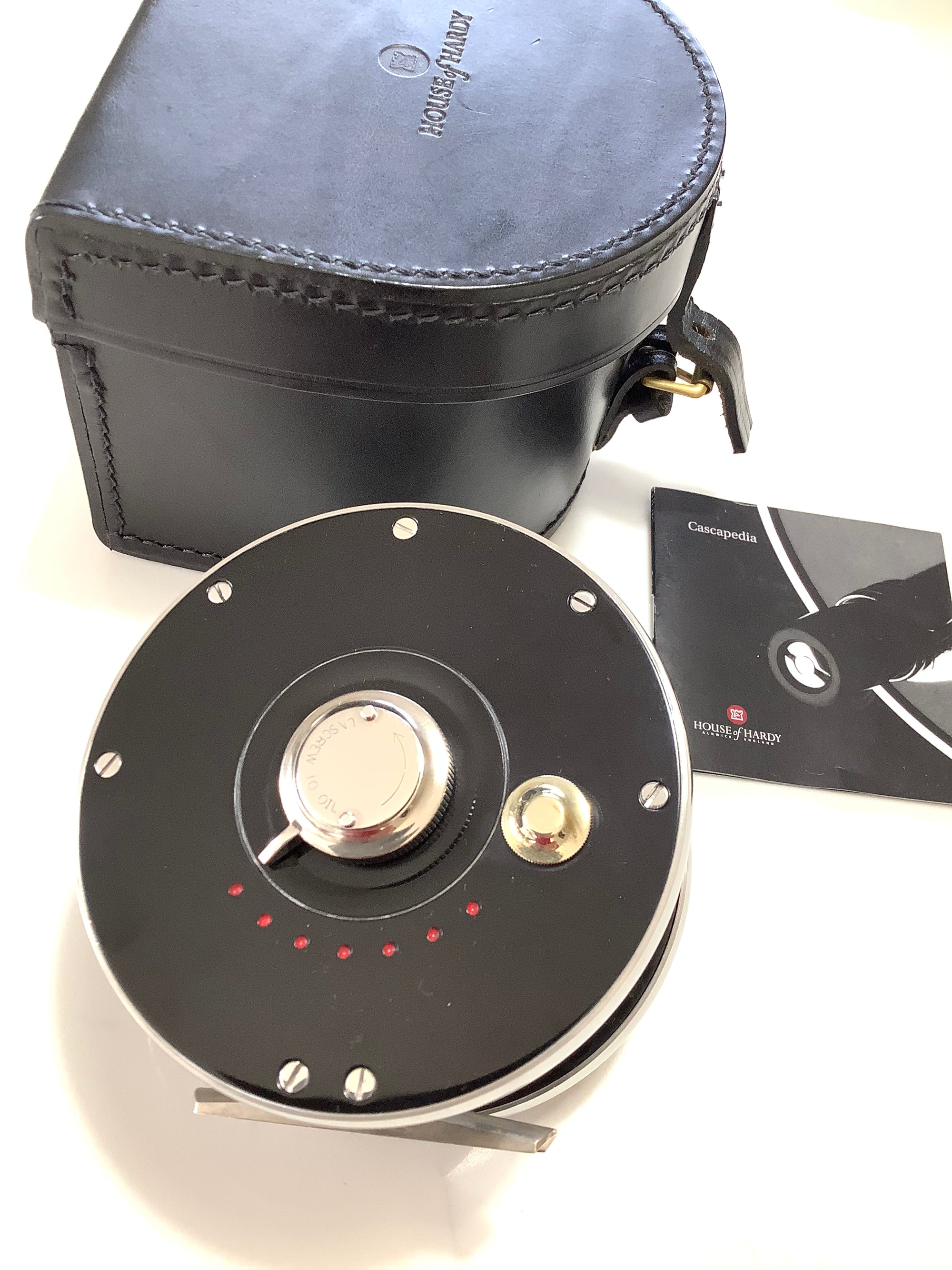 Limited Edition HARDY BROS CASCAPEDIA LH Wind 4/0 Fly Reel