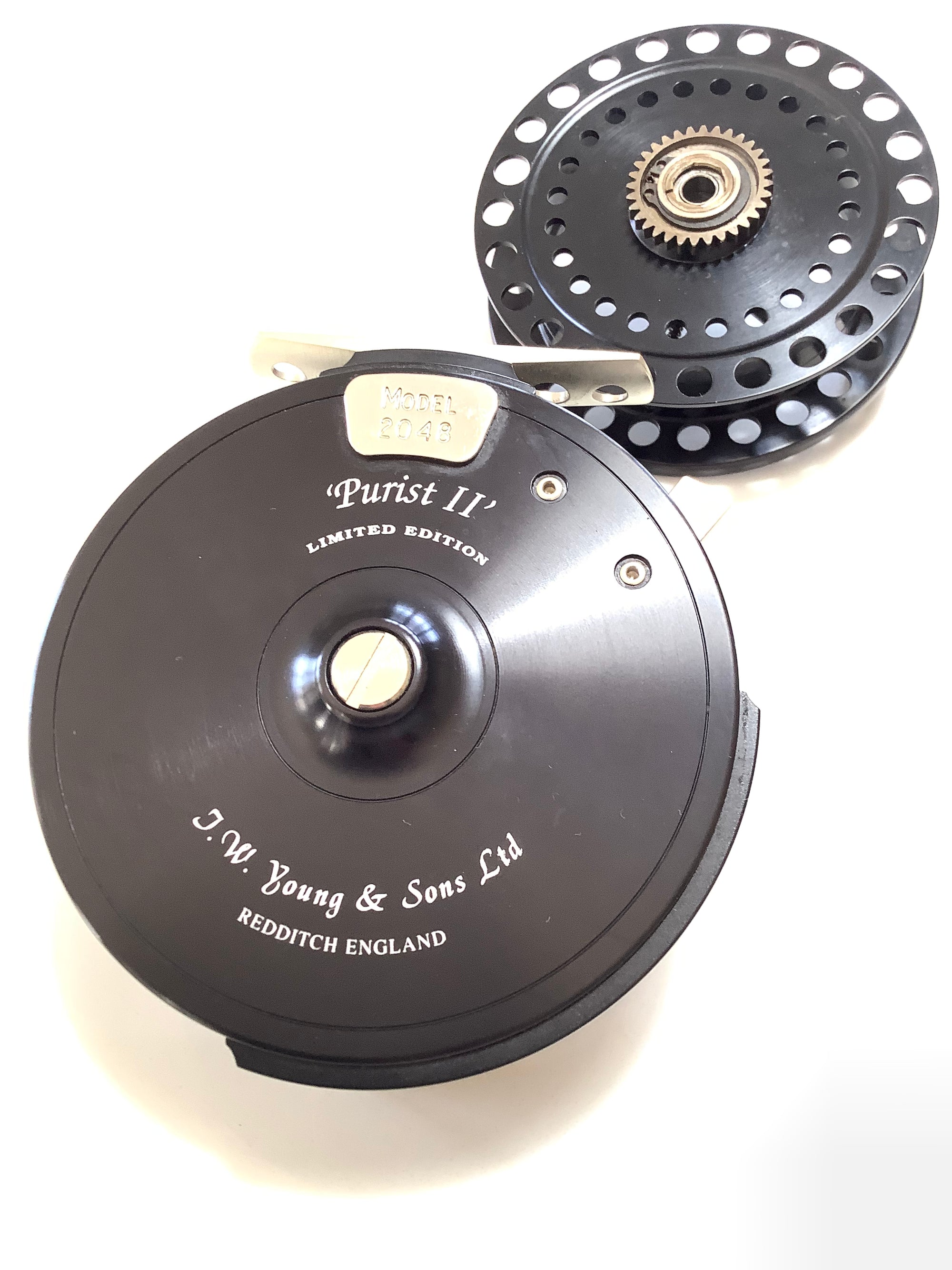 J.W.Young LIMITED EDITION Centrepin with spare spool