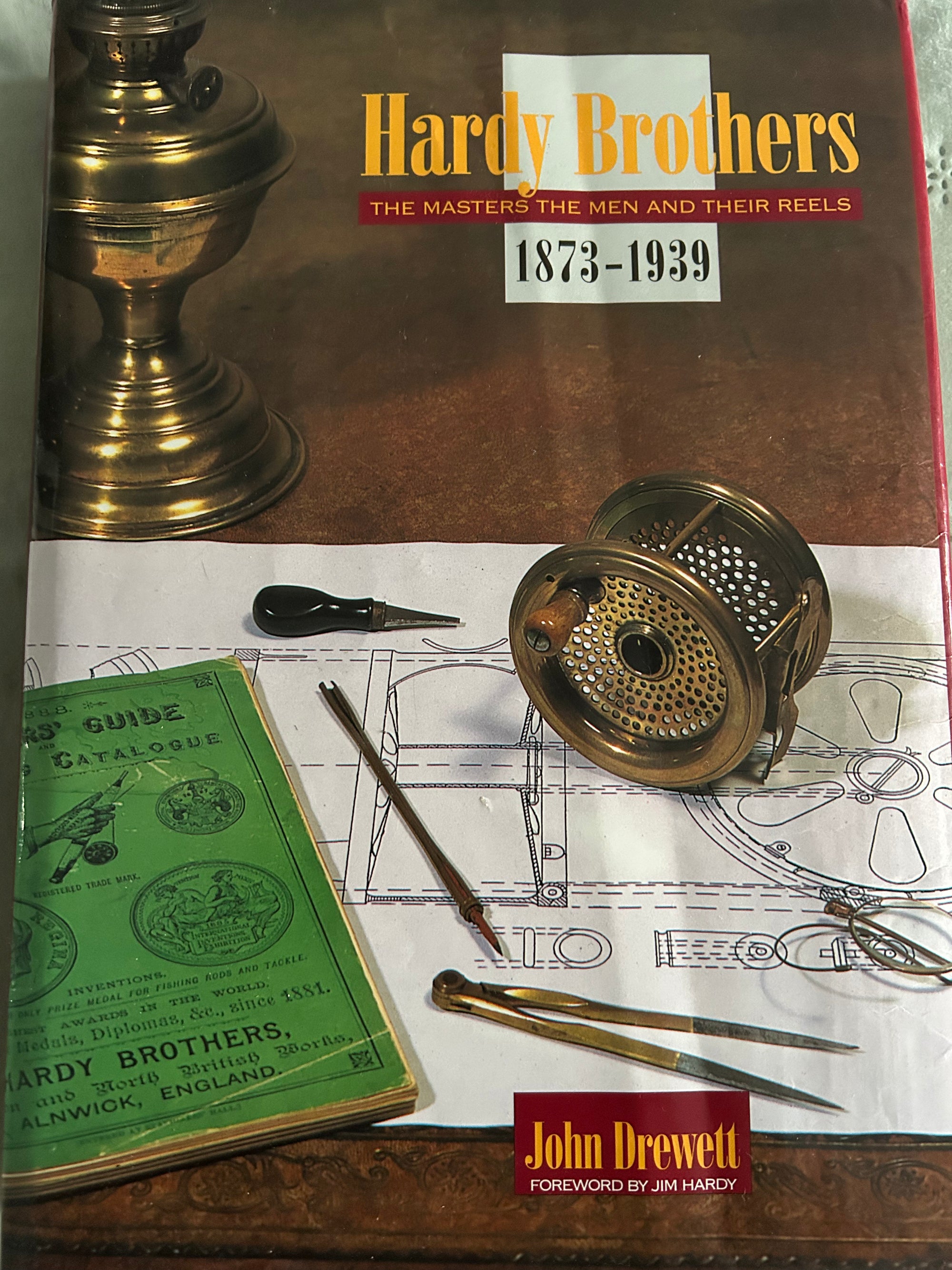 Ultra rare First model Hardy Bros Nottingham ‘Silex’ Action Centrepin c.1896