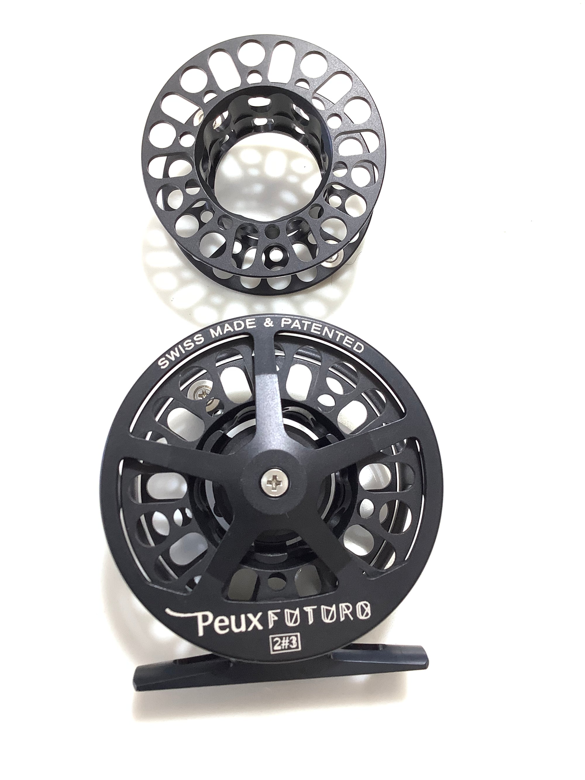 Swiss Made PEUX #2/3 Fly Reel + Spare Spool